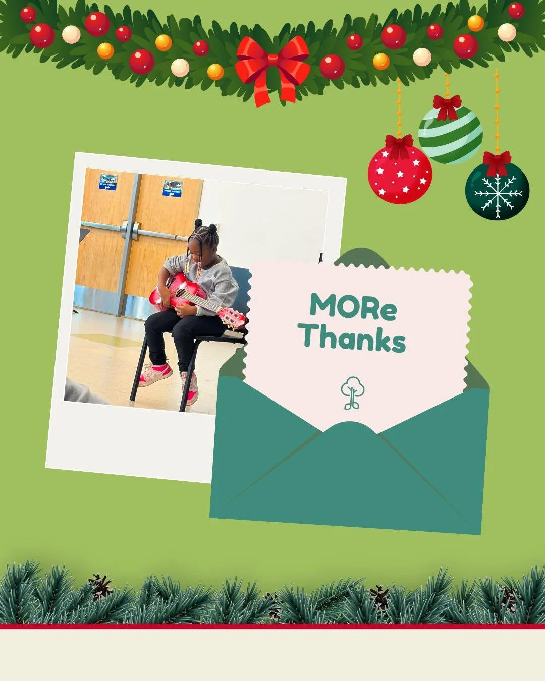 Today, we close out our 12 Days of Giving MORe with one simple message: thank you.

Your generosity, your shares, your encouragement, and your belief in this work make it possible for Richmond students to experience high-quality, empowering music edu