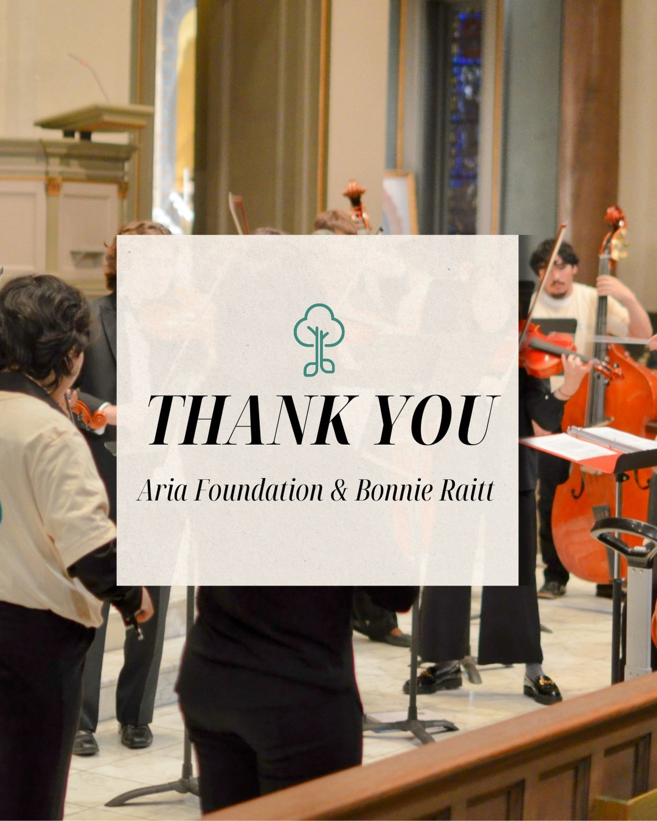 We&rsquo;re thankful for the donation of the Aria Foundation &amp; Bonnie Raitt and the role they play in helping our programs grow.
Support like this allows Music Orchard Richmond to keep expanding opportunities for students and strengthening the pa