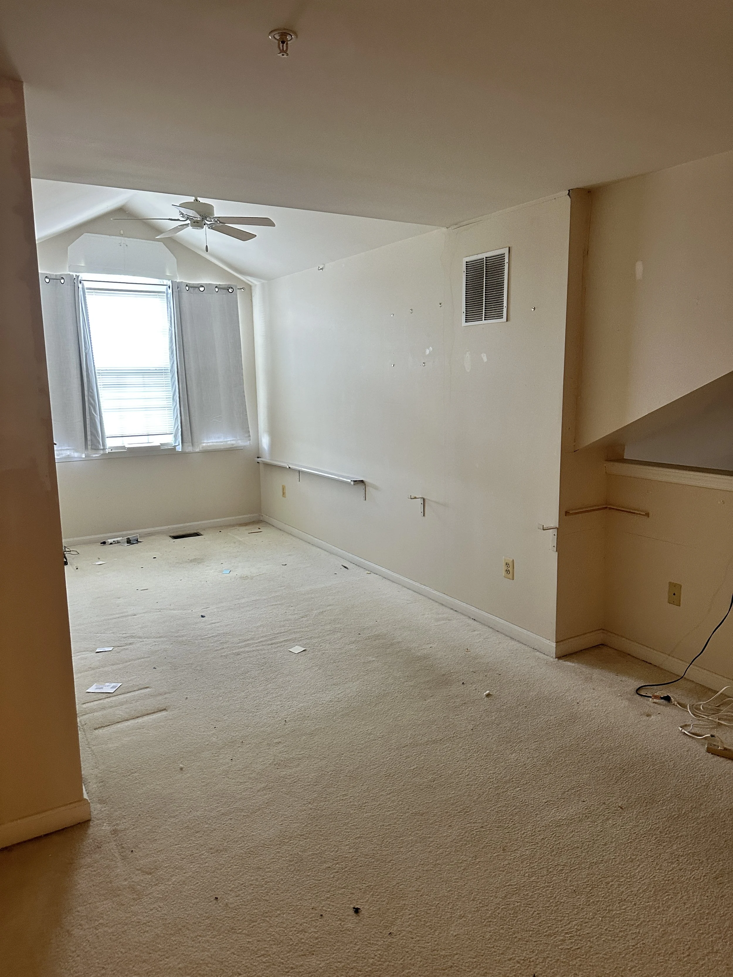 Family Room Before Renovation
