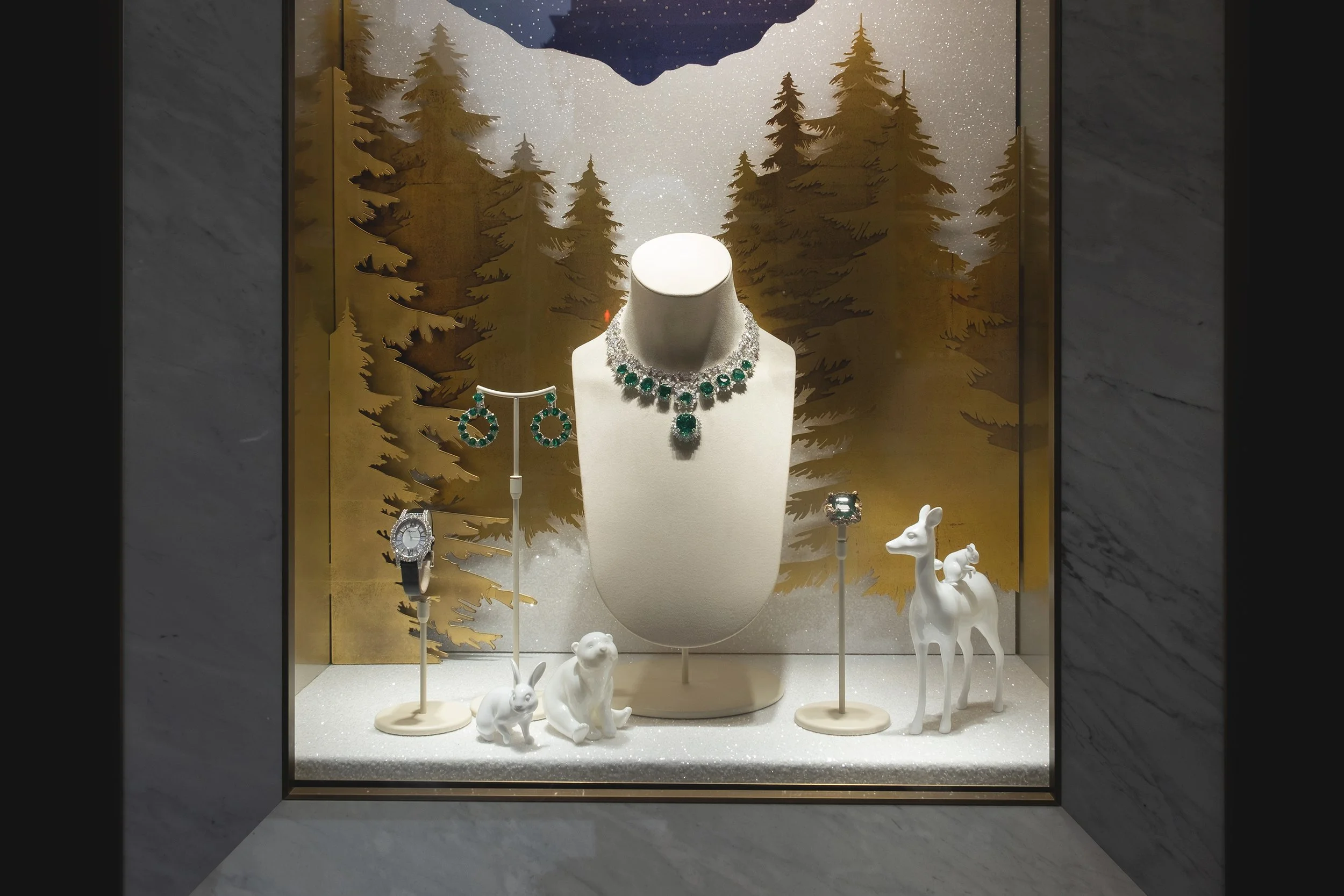Chopard - Vitrines de Noël 2022