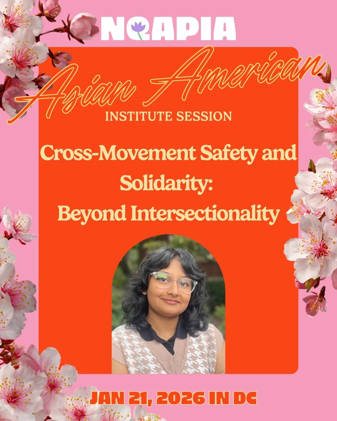 Solidarity is safety.

But when queer and trans Asian movements operate in isolation, the gaps between us create vulnerability&mdash;especially around Disability Justice, Immigration, and Reproductive Justice. This workshop asks us to move beyond int