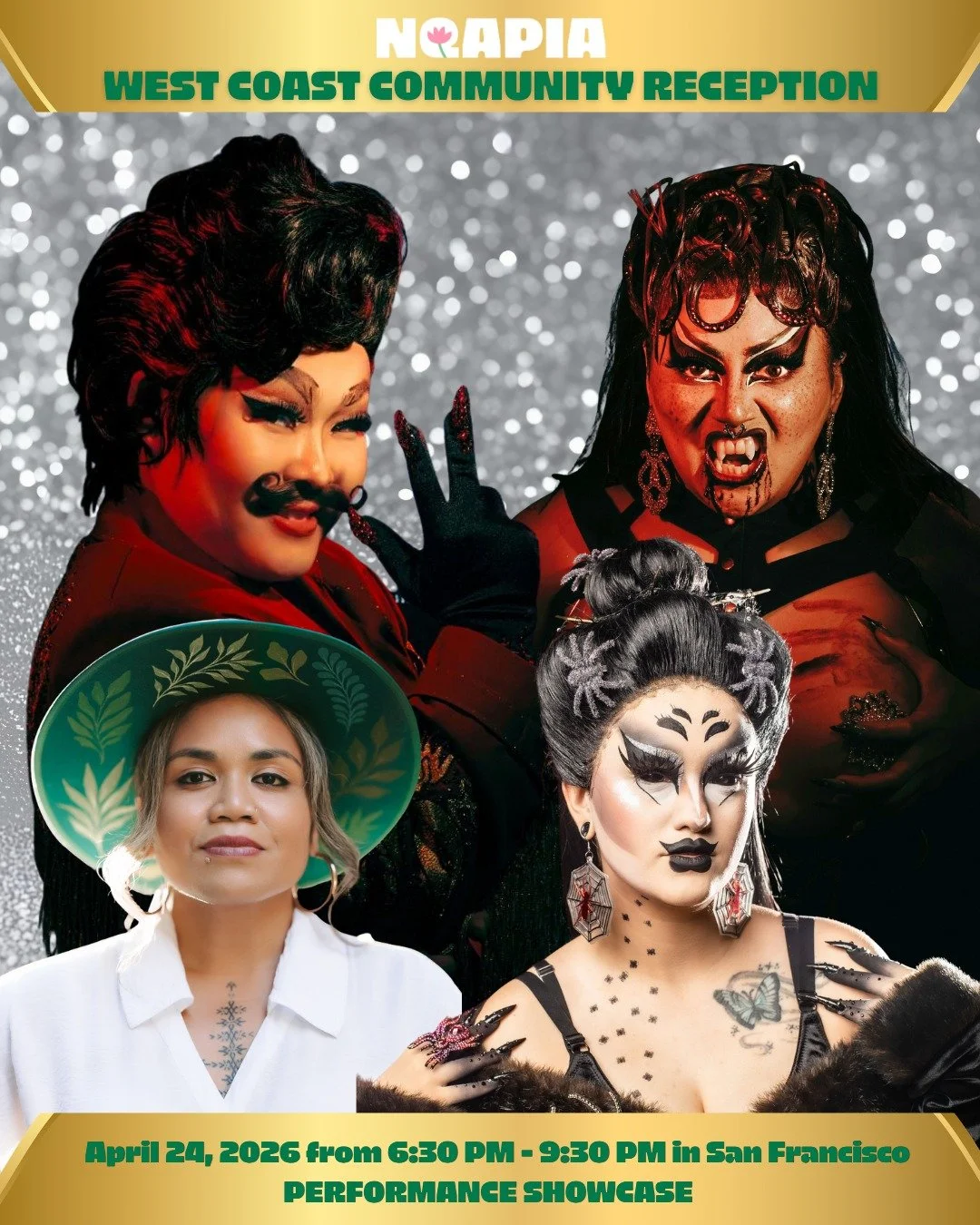 Category is: Bay Area Excellence.

We&rsquo;re kicking off our first round of artist highlights for the NQAPIA Community Reception: Performance Showcase &mdash; where house, presence, and performance take the floor.

✨ Mocha Fapalatte &mdash; @mochaf