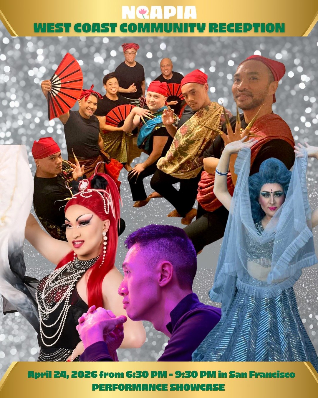 The floor stays open. Round 2.

More artists stepping into the spotlight for the NQAPIA Community Reception: Performance Showcase &mdash; carrying sound, movement, and memory into the room.

✨ Steven Cong &mdash; a queer Chinese American emcee turnin