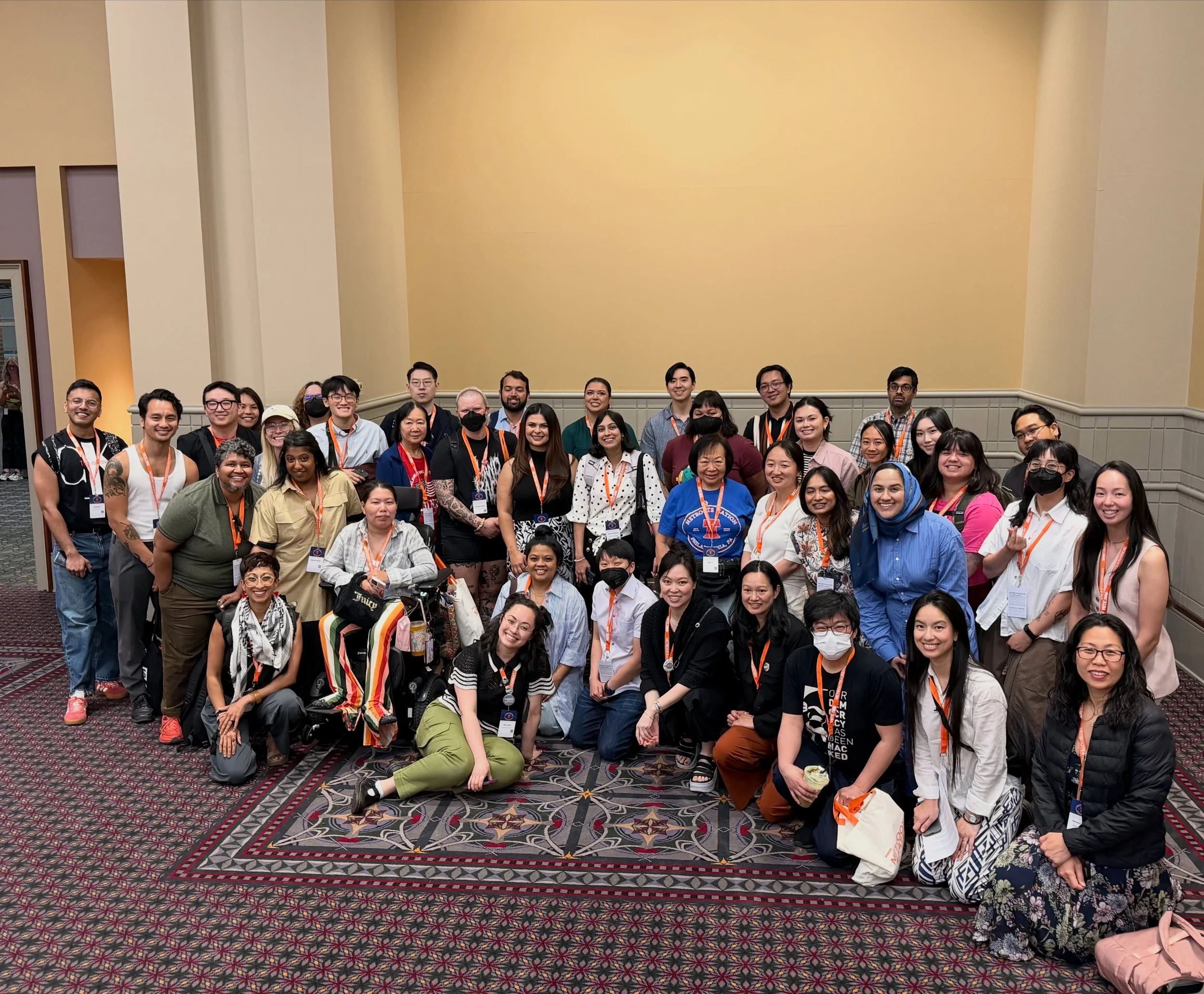 A quick lil snapshot from the AAPI caucus at @netrootsnation #NN26

Much gratitude to everyone who engaged with us and in conversation with each other. We hope you will continue to foster these connections tonight at the happy hour and beyond Netroot