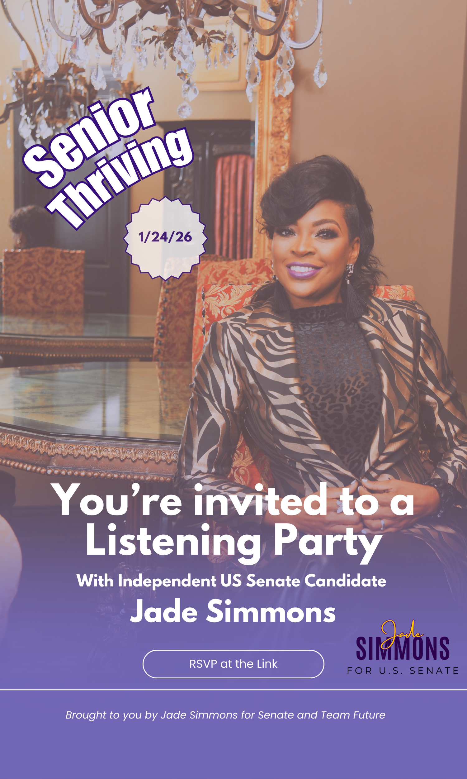 Senior Thriving Listening Party