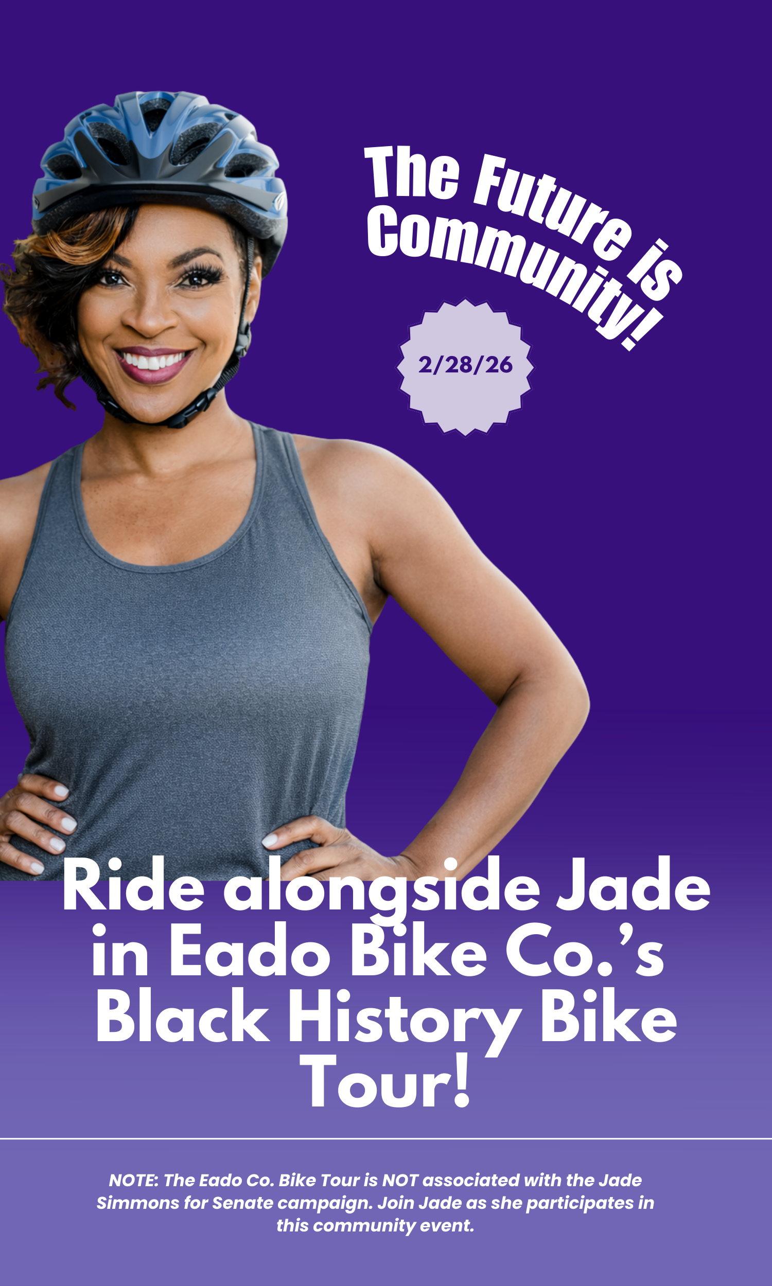 Ride with Jade in the Eado Bike Company's Black History Tour