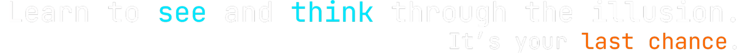 Last Chance to Think