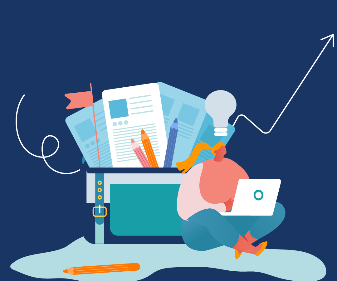 Laddy working on creative output