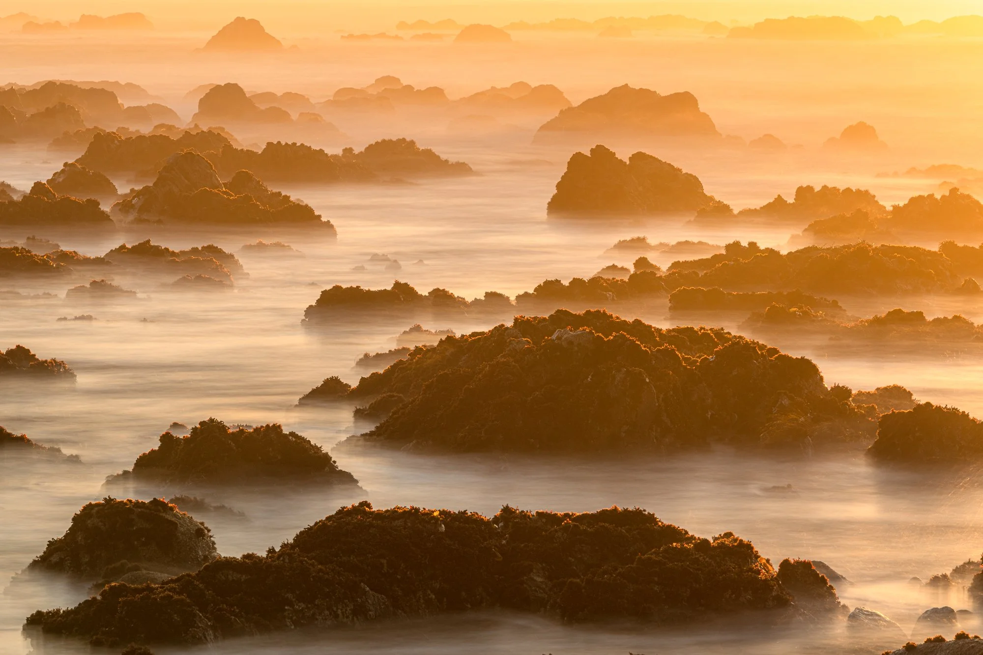 Sunset at Asilomar State Beach. Image by Jon McCormack
