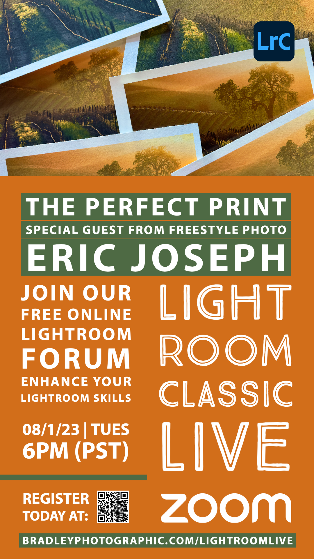 Lightroom Live on Zoom