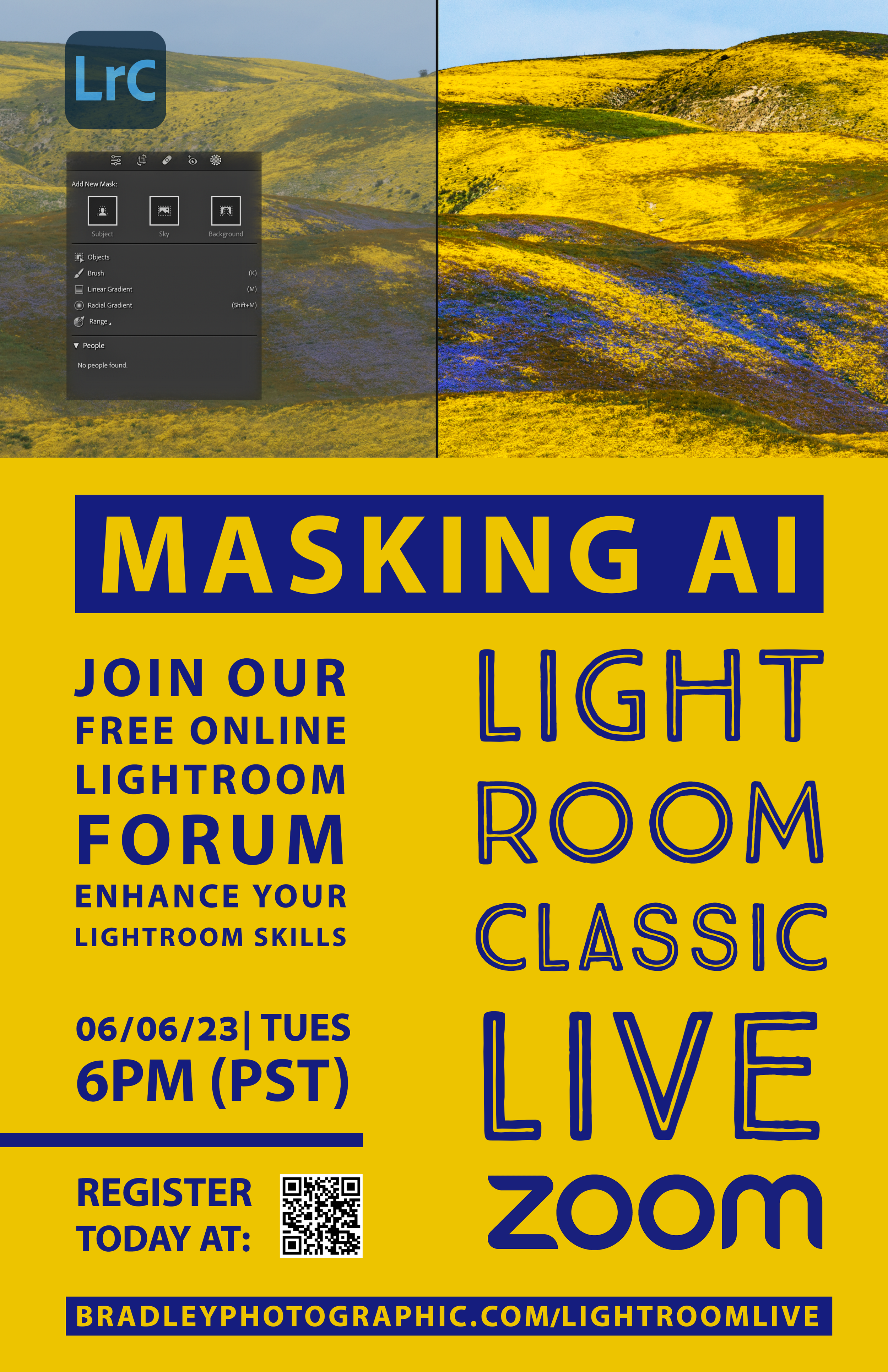 Lightroom Live: Open Forum &amp; Image Development Workshop