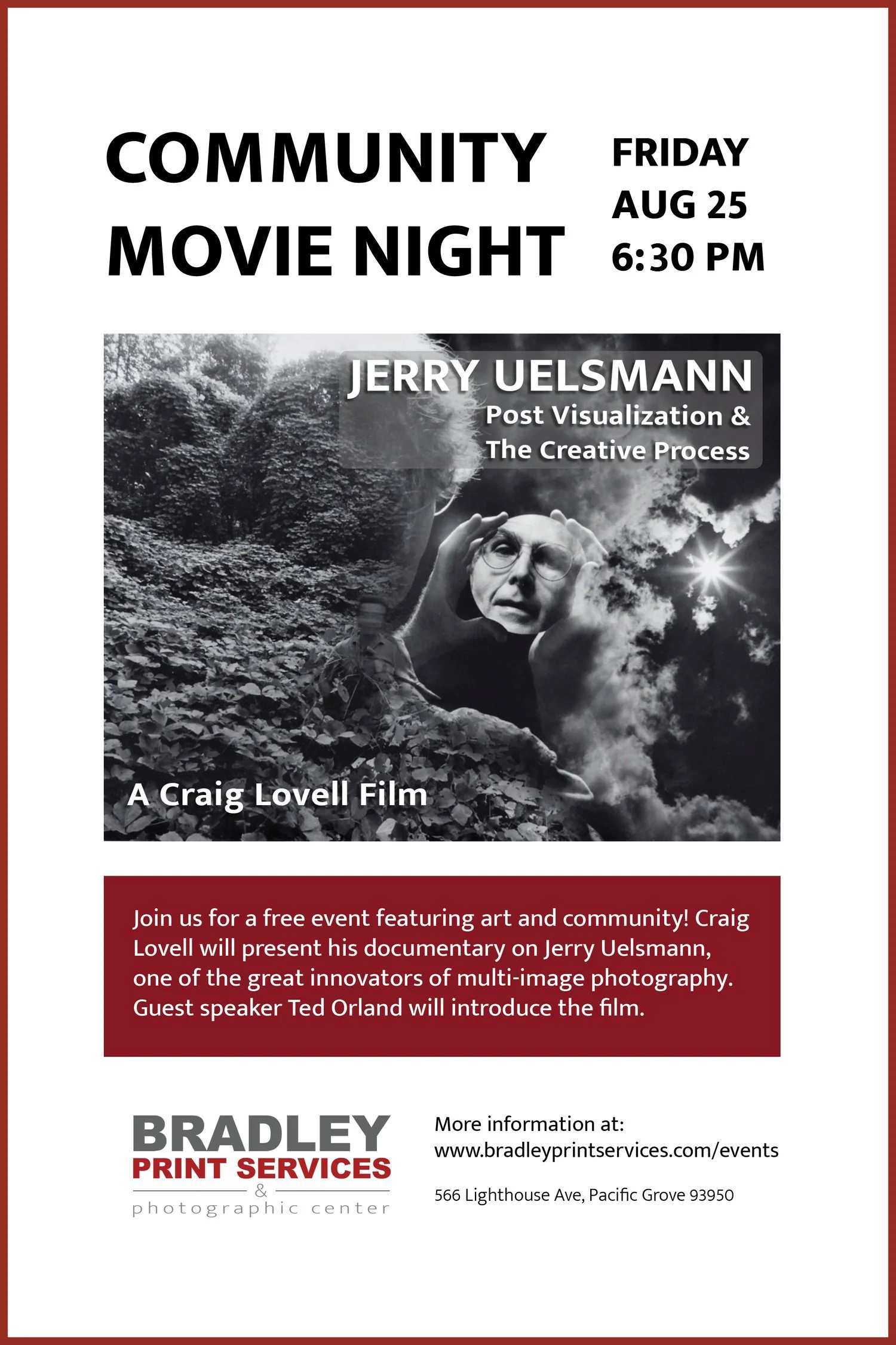 Movie Night at Bradley Gallery