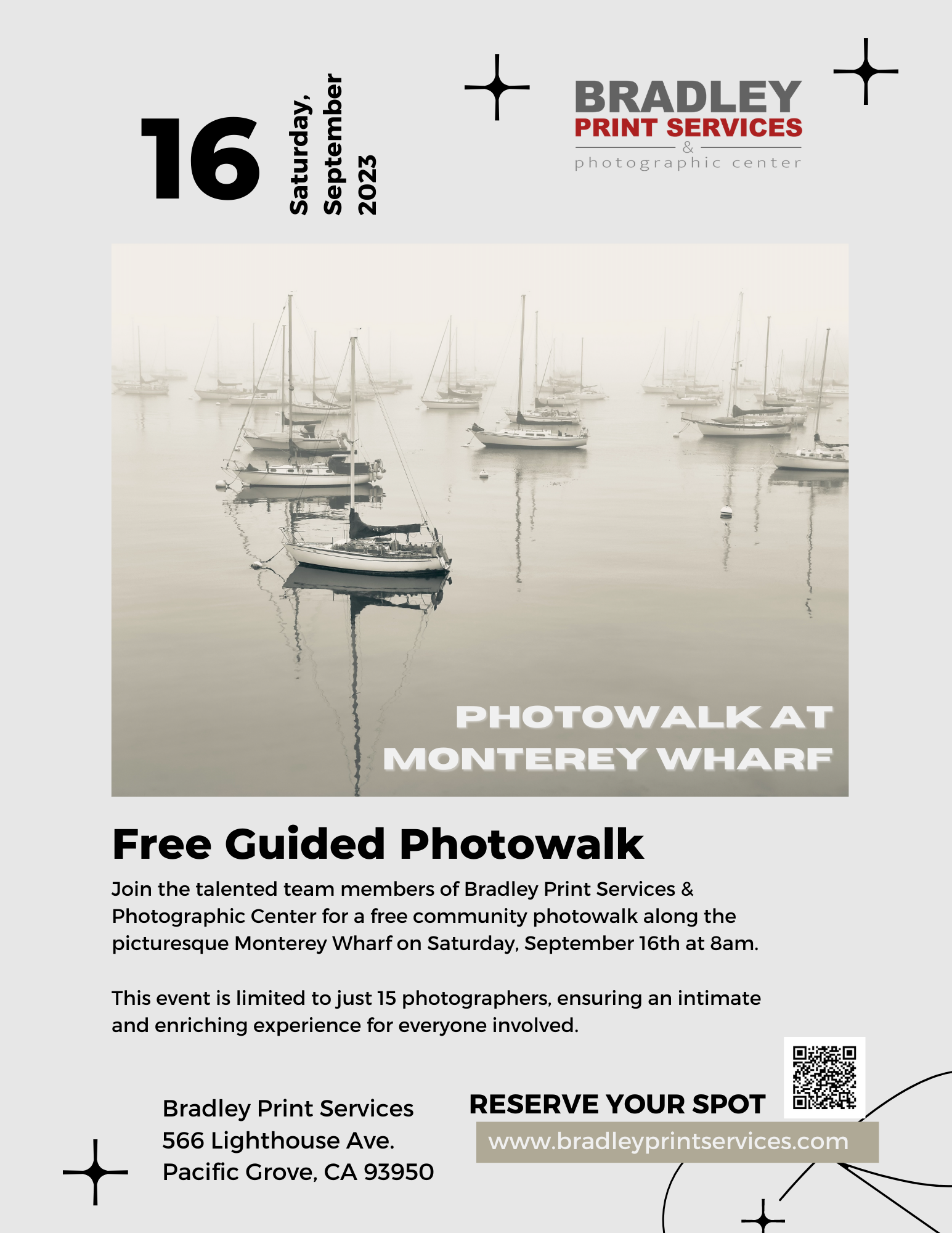 Morning Photowalk at Monterey Wharf