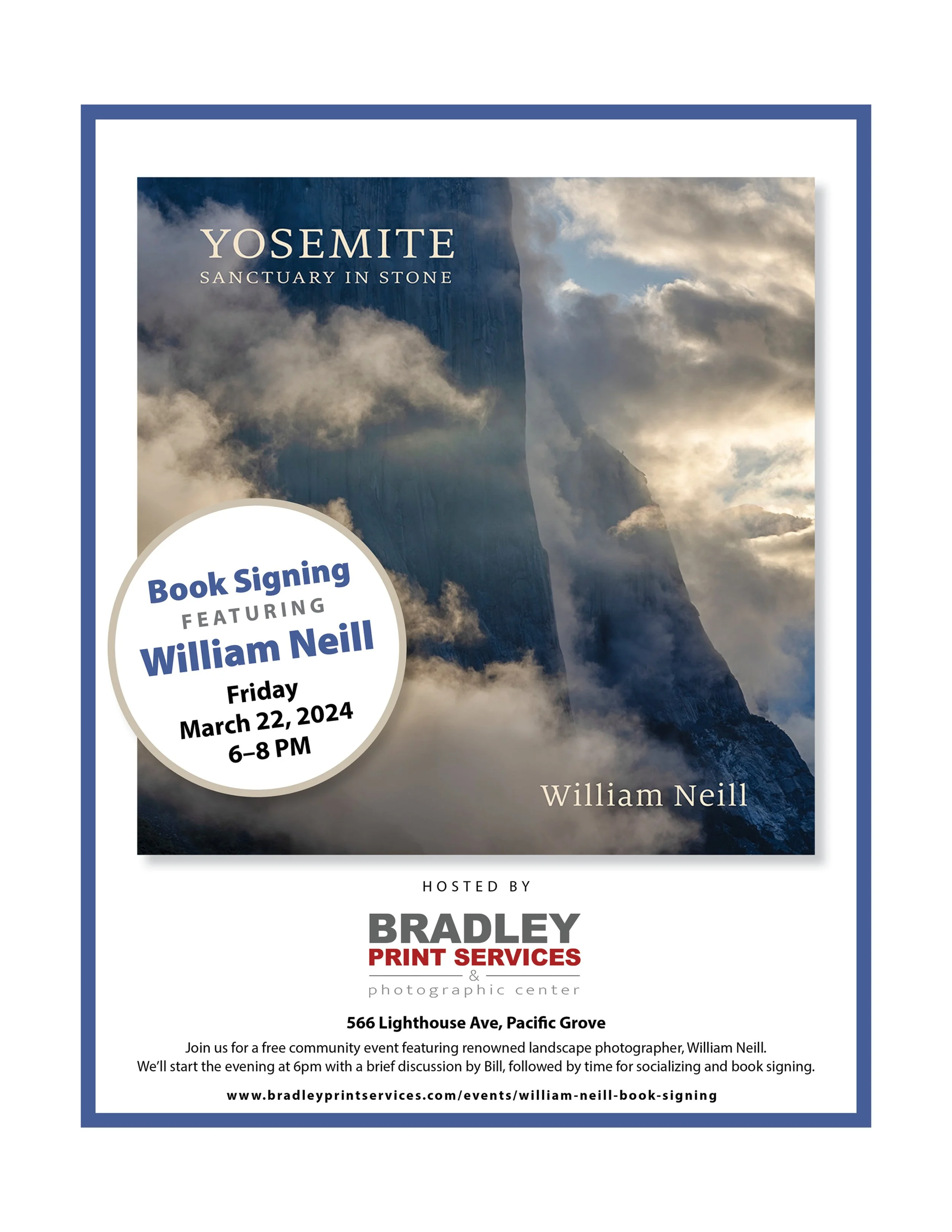 Book Signing featuring William Neill