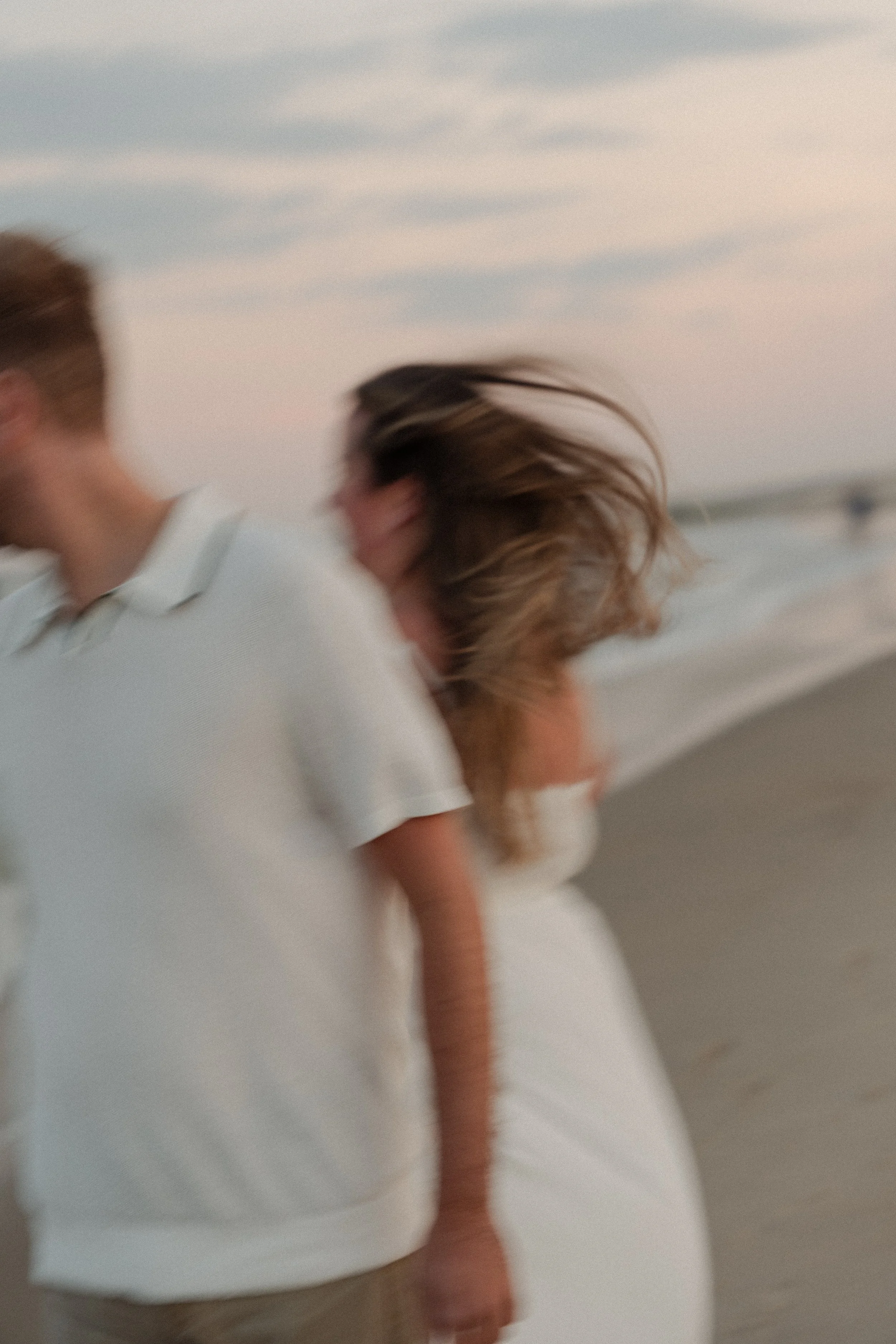 Engagement photography session in Spring Lake New Jersey, done by Dominique Paulette Photography a Somerville New Jersey based wedding photographer.