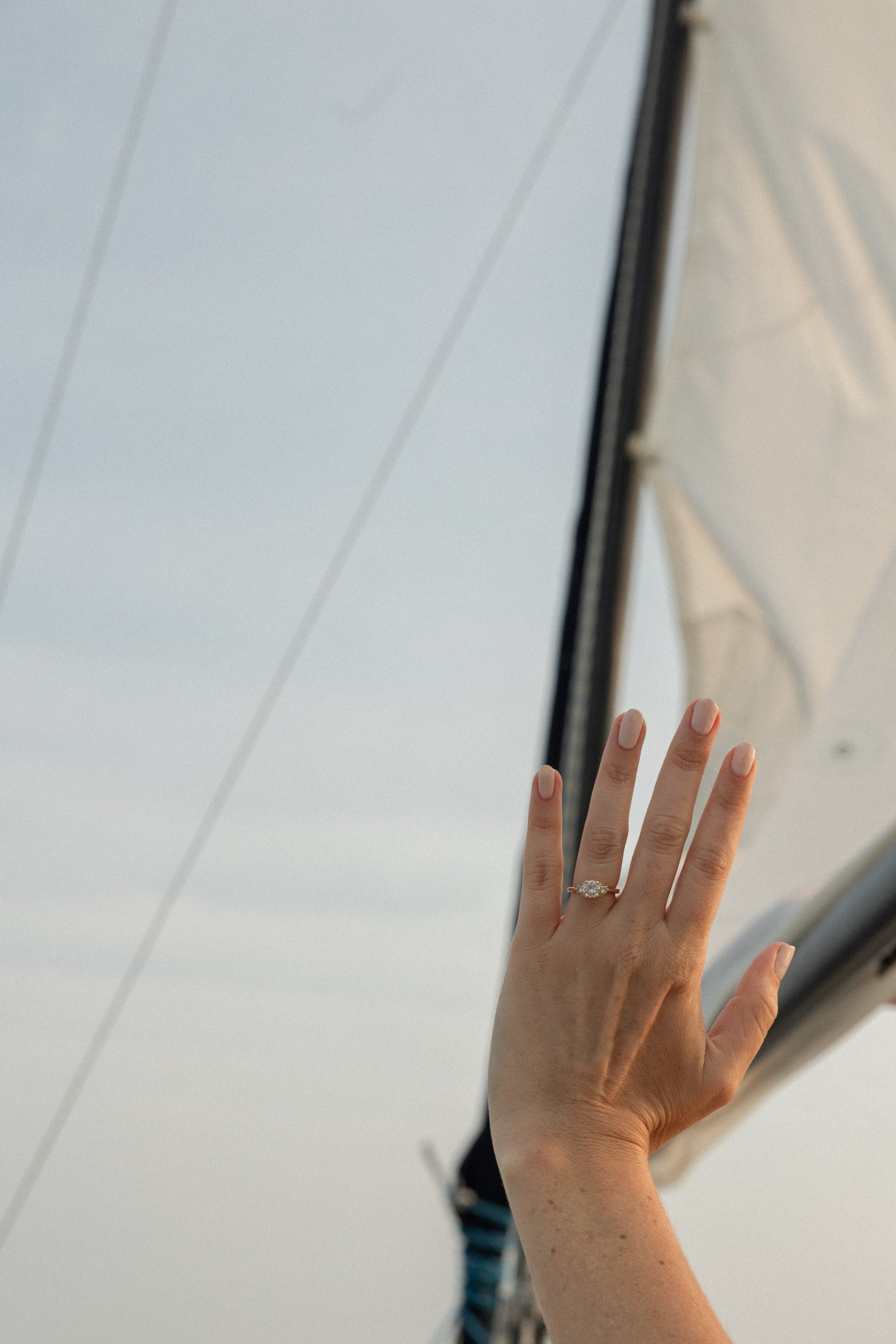 Details from an engagement session in Manasquan, New Jersey by Dominique Paulette Photography a Somerville New Jersey based Photographer.