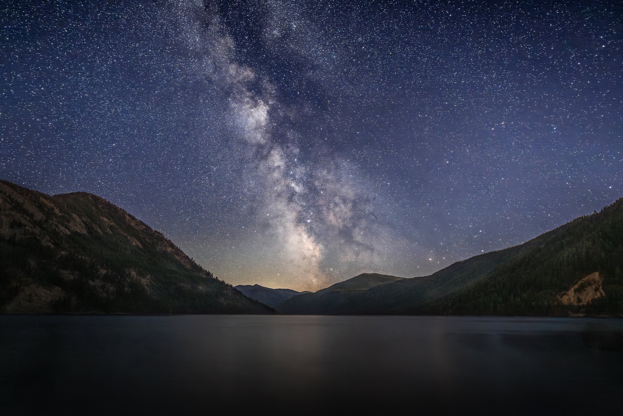 Photo Stories - Milky Way Over Sullivan Lake