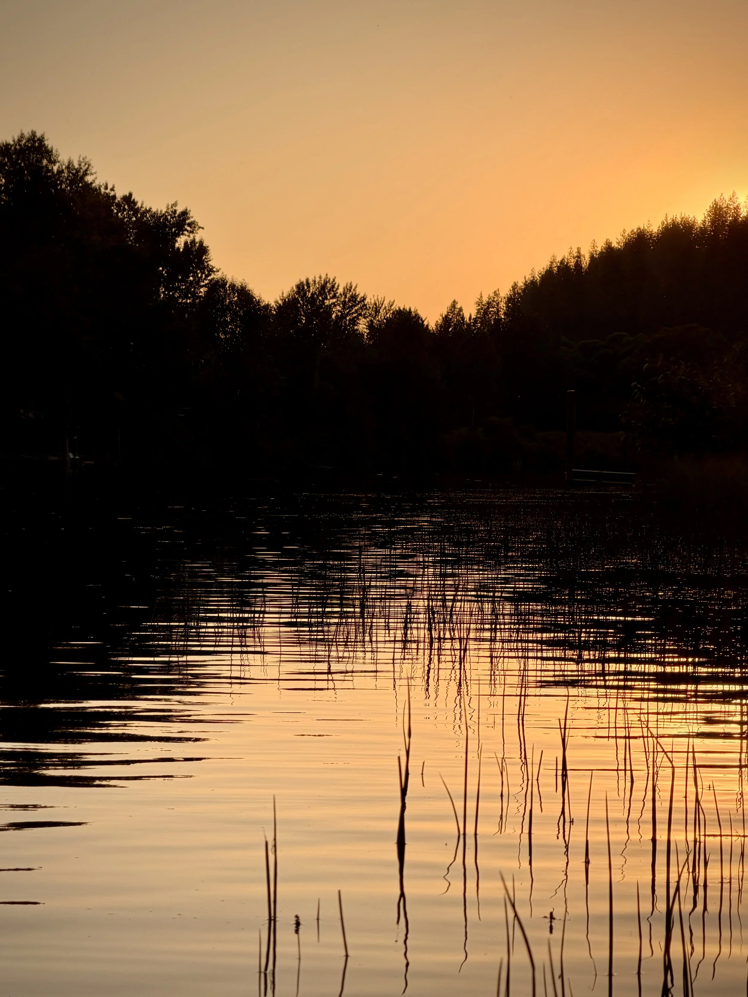 Sunset on the Water