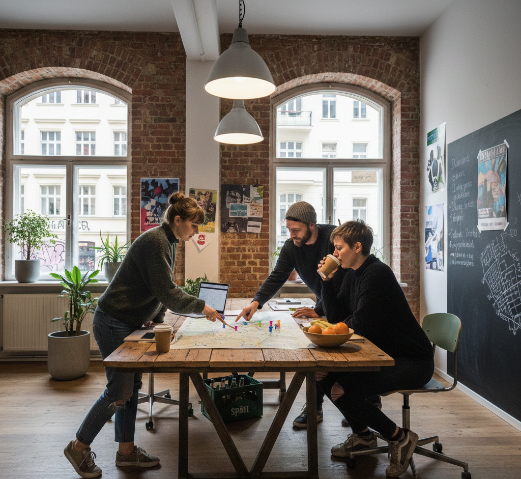 Standortberatung beim Boutique Consulting (KI-generiertes Bild)