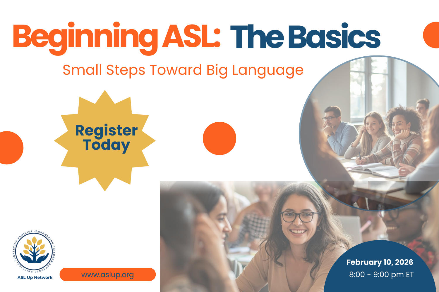 Beginning ASL:  The Basics