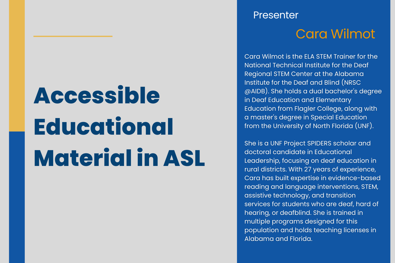 Symposium: Information — ASL Up Network
