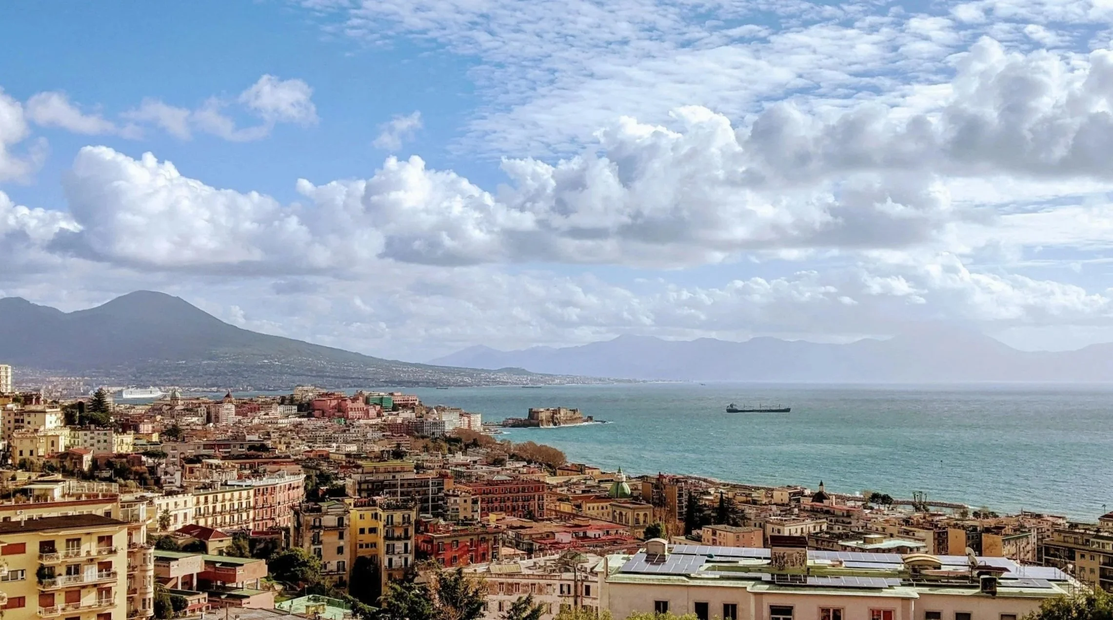 Naples & Mount Versuvius