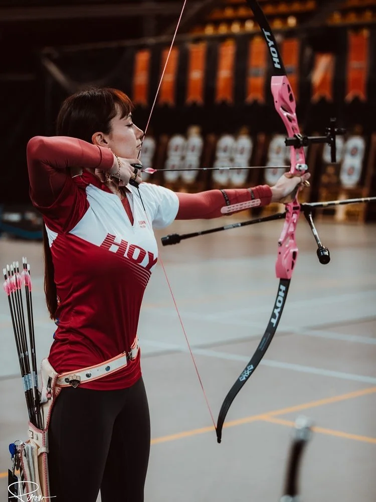 Throwback to the JVD Open! @jvdopen 🏹
Such an unforgettable tournament and I&rsquo;m so glad I have these amazing shots captured by @benjaminpiraw 📸

Tomorrow I&rsquo;m off to Alabama for Collegiate 3D Nationals, super excited to get back on the li