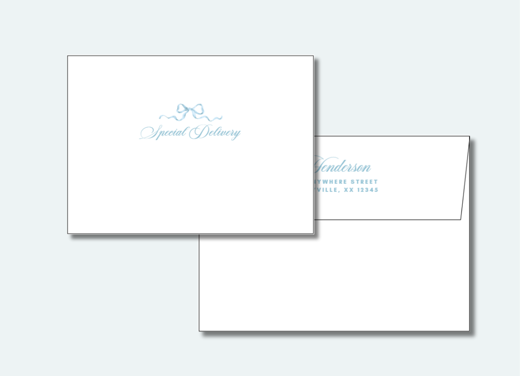 Envelope with Themed Motif