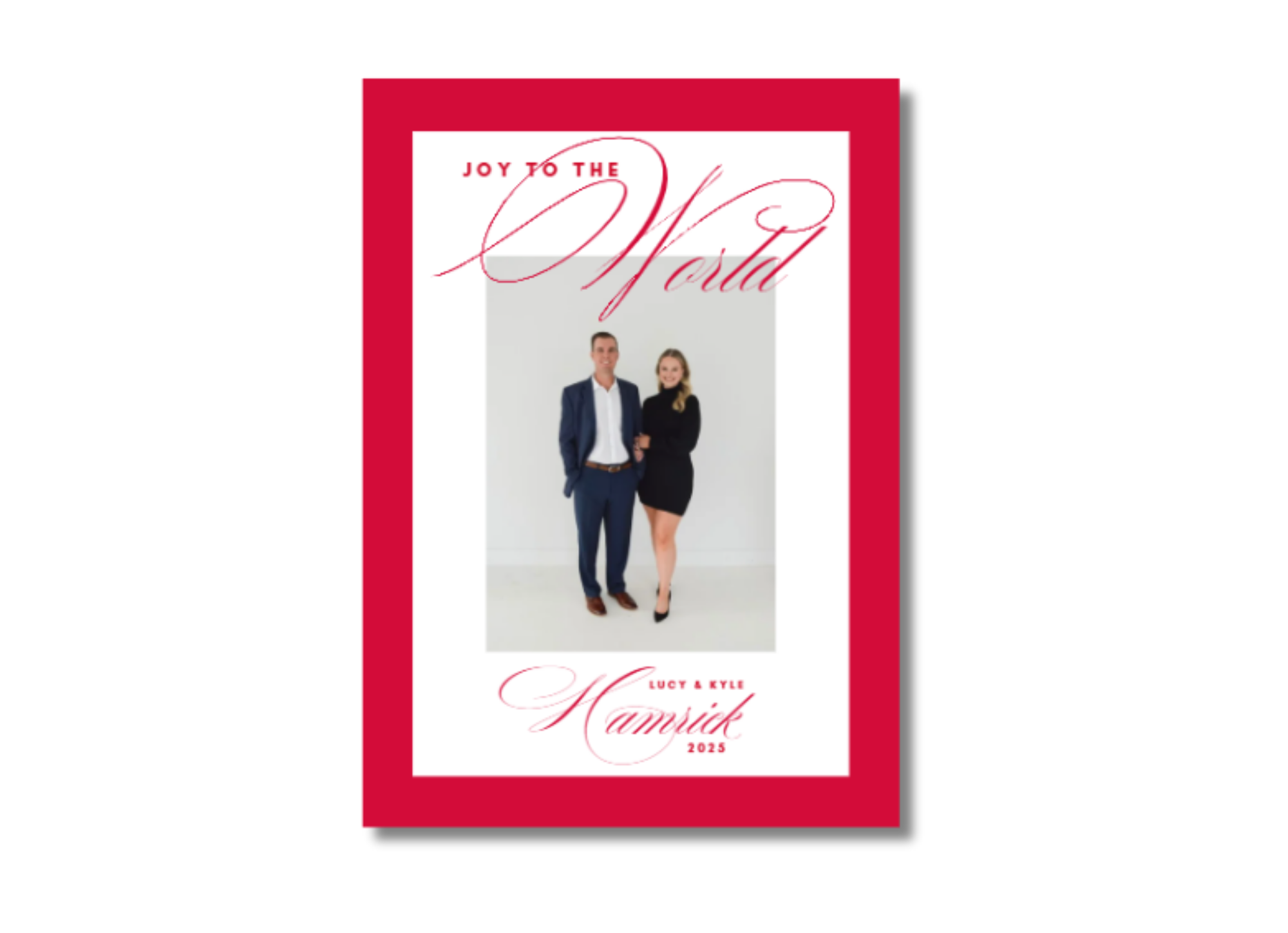 Joy to the World Card