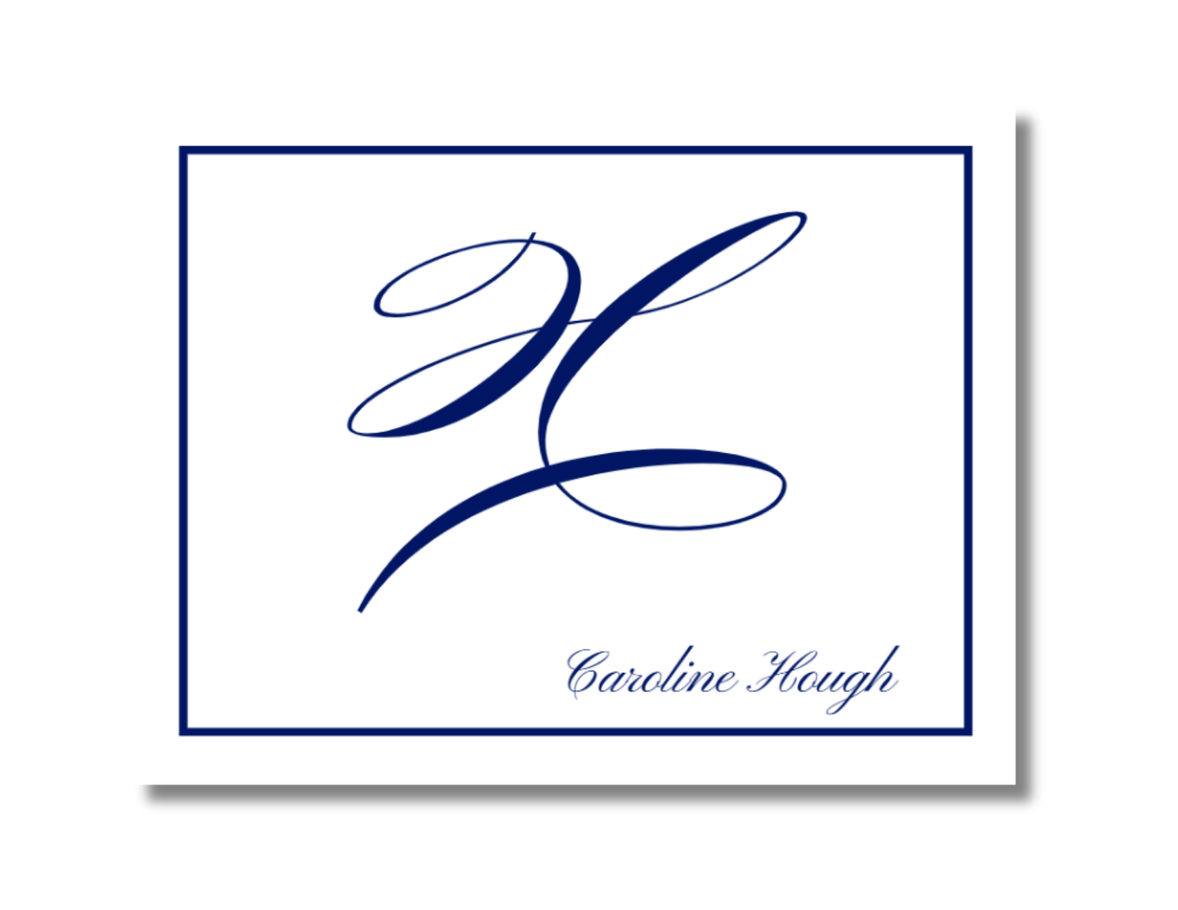 Single Script Flat Cards