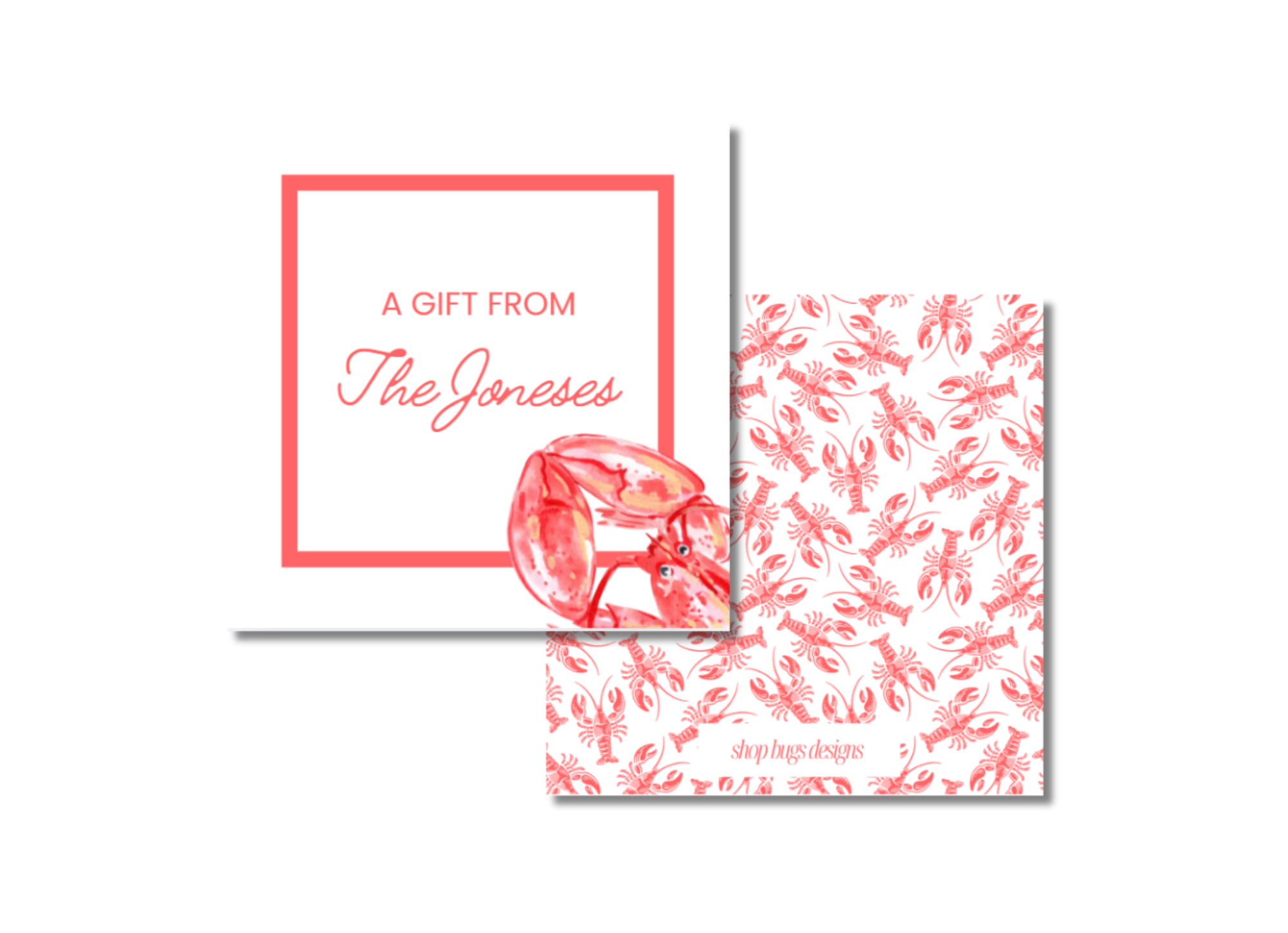 Summer in Maine Gift Tag