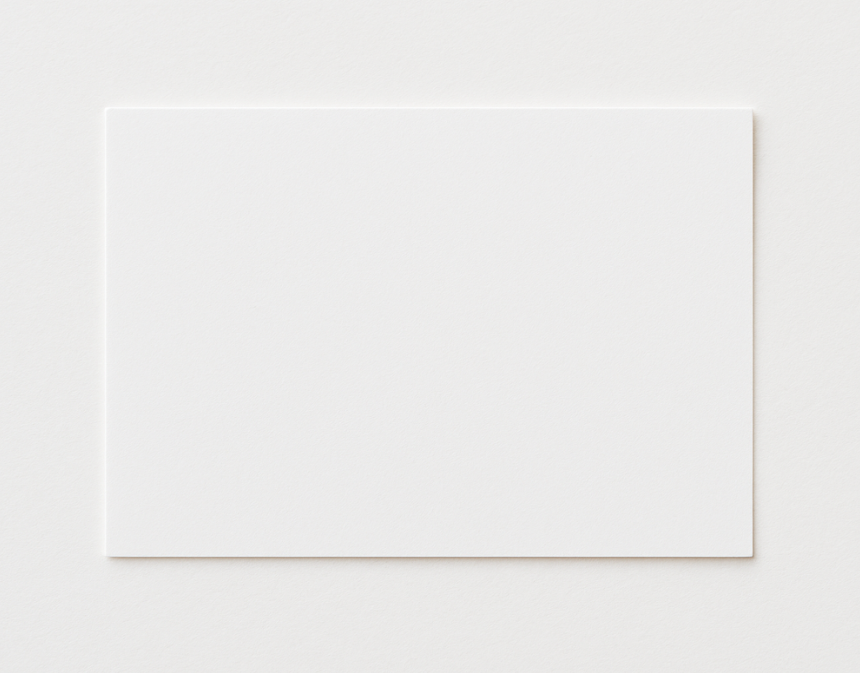 Fully Customizable Flat Card