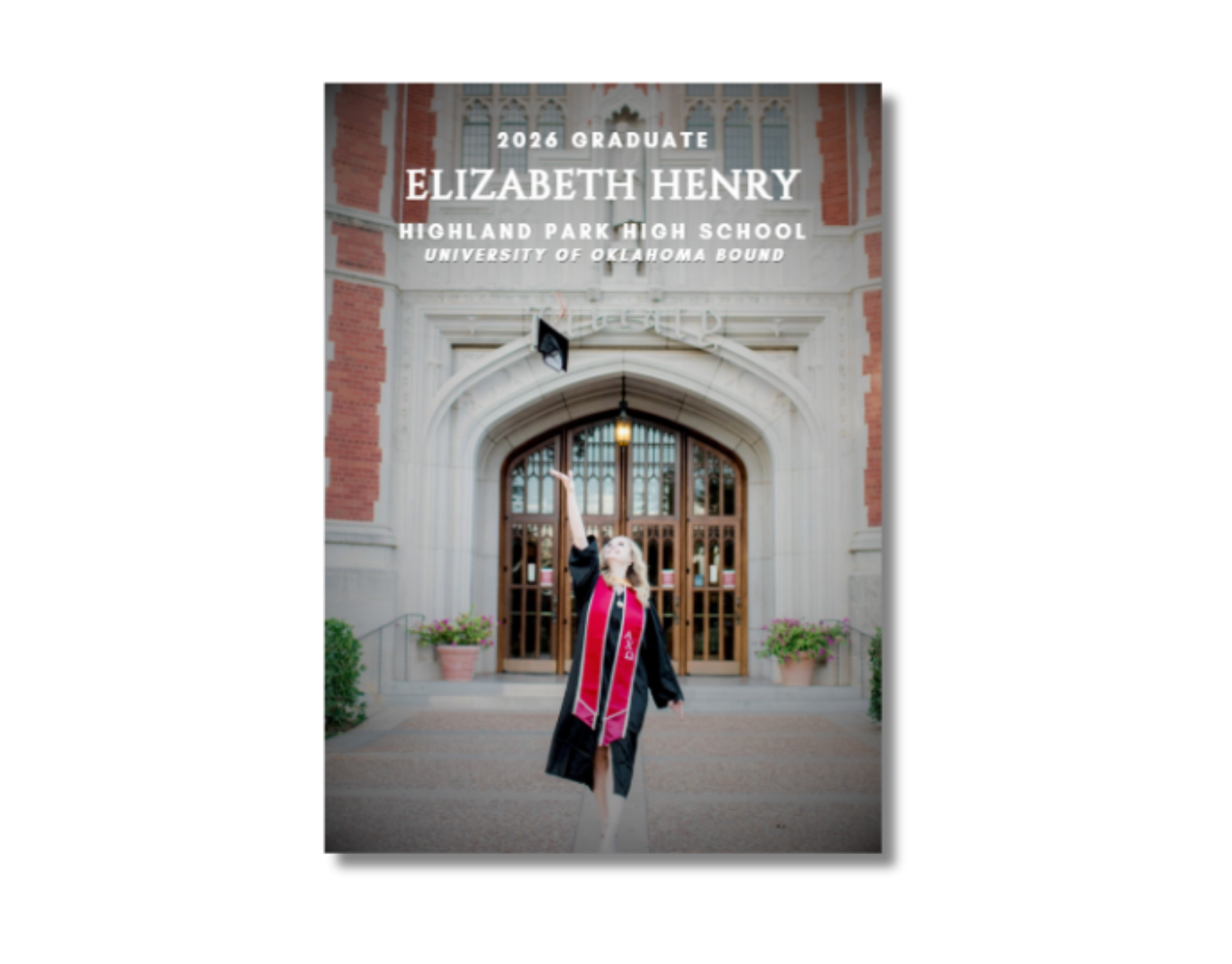 Formal Serif Grad Announcement