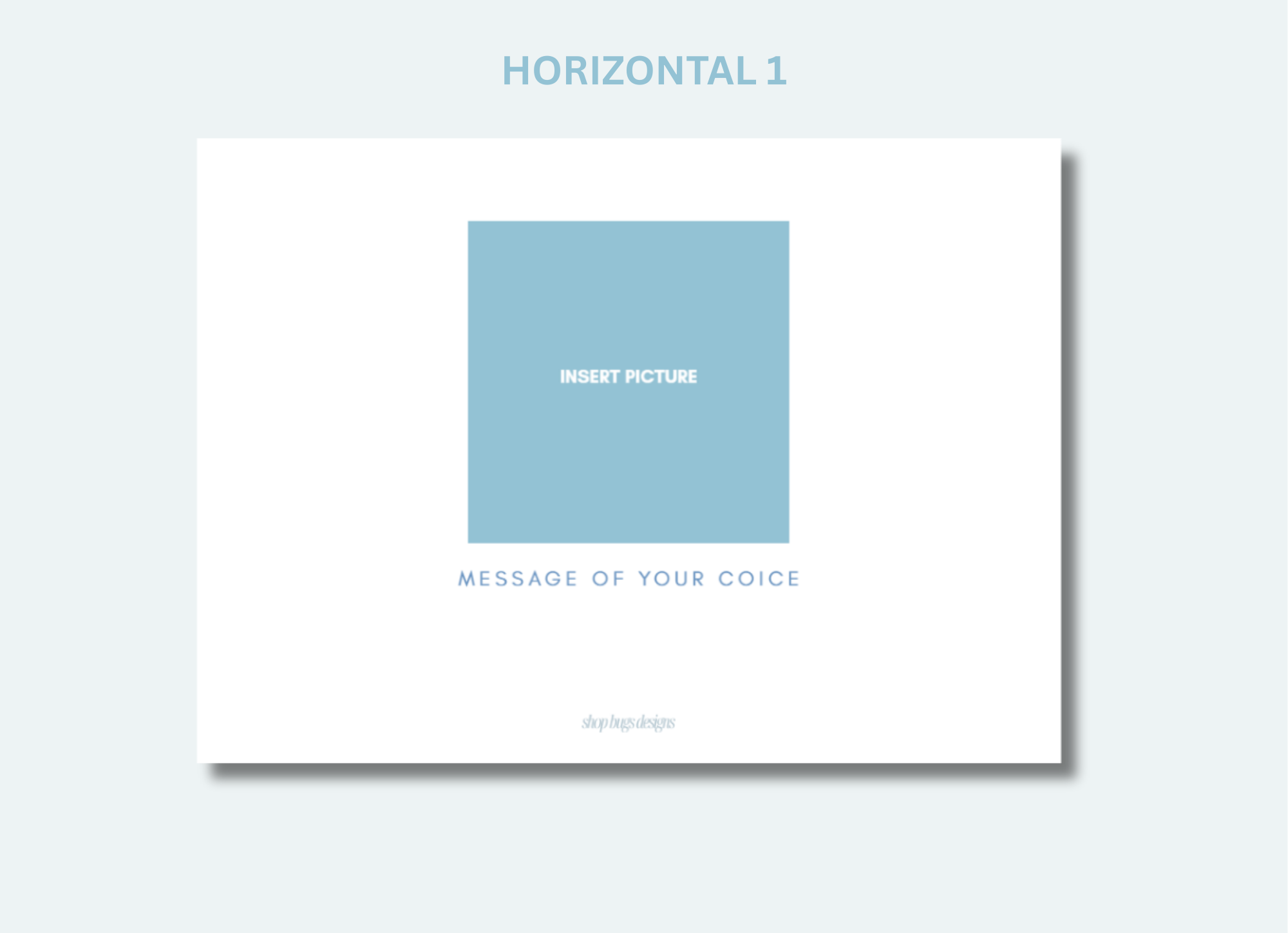 Horizontal Card Back Options