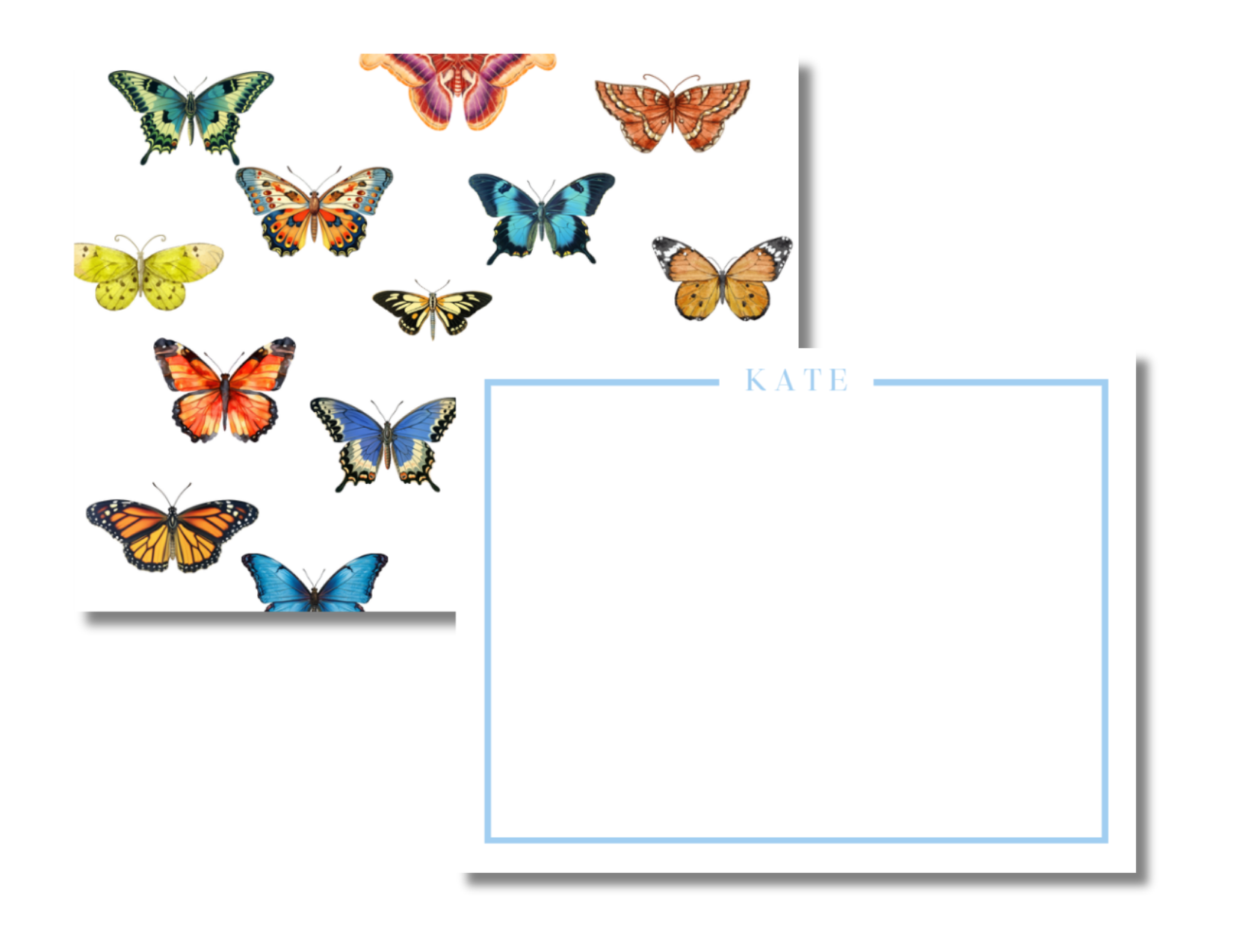 Butterfly Effect Flat Cards