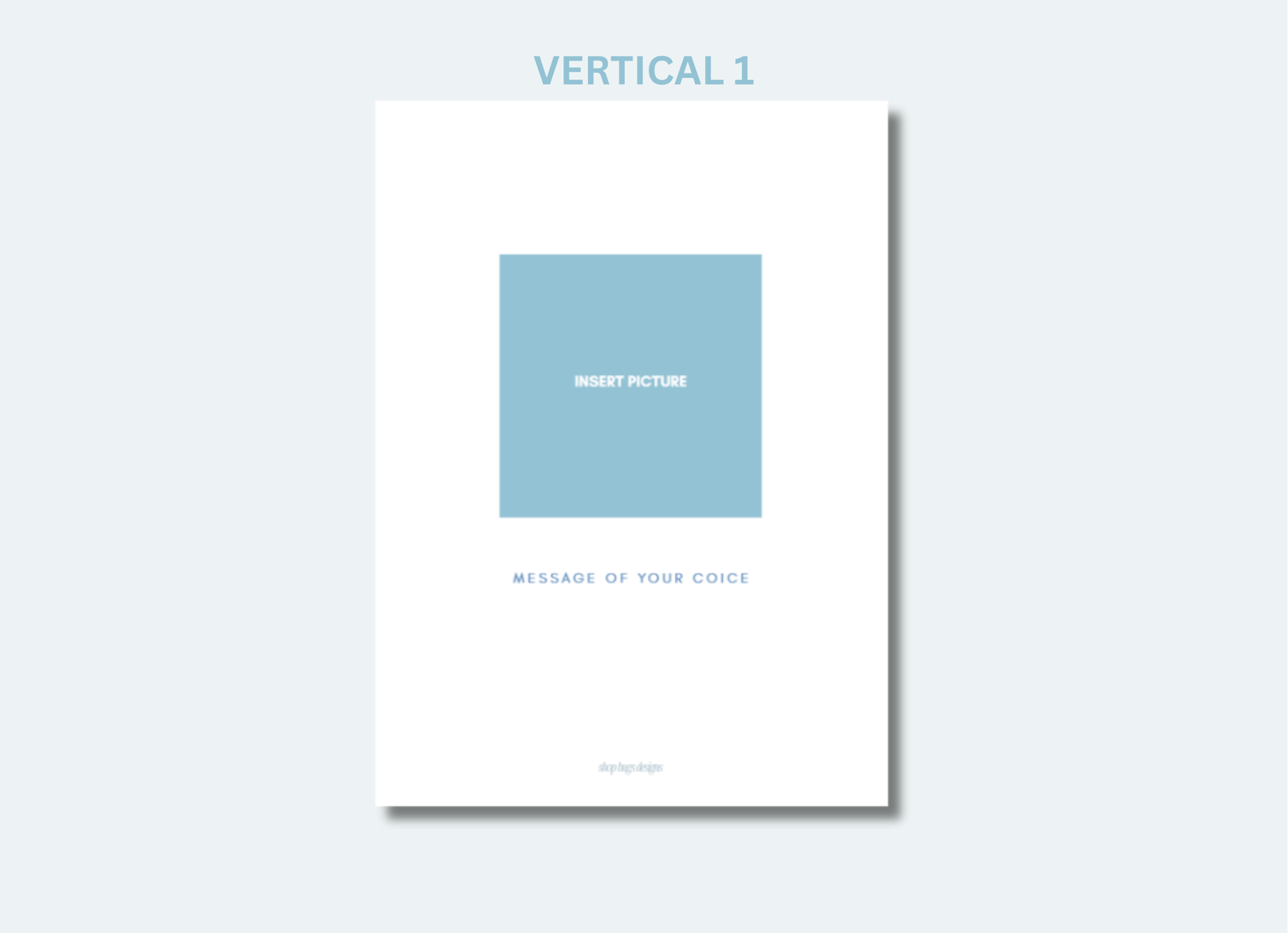 Vertical Card Back Options