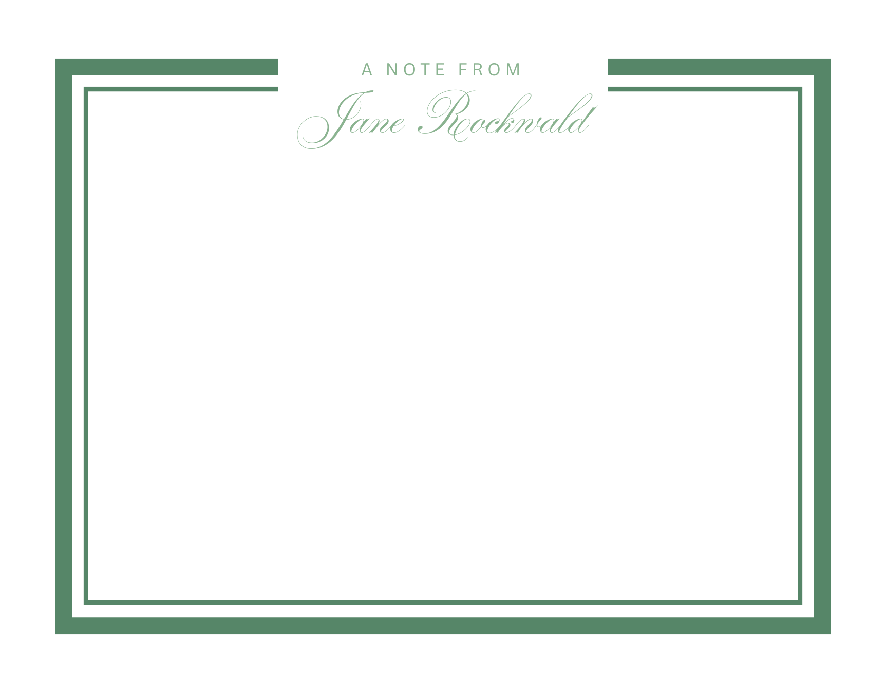 Classic Jane 3.0 Flat Cards