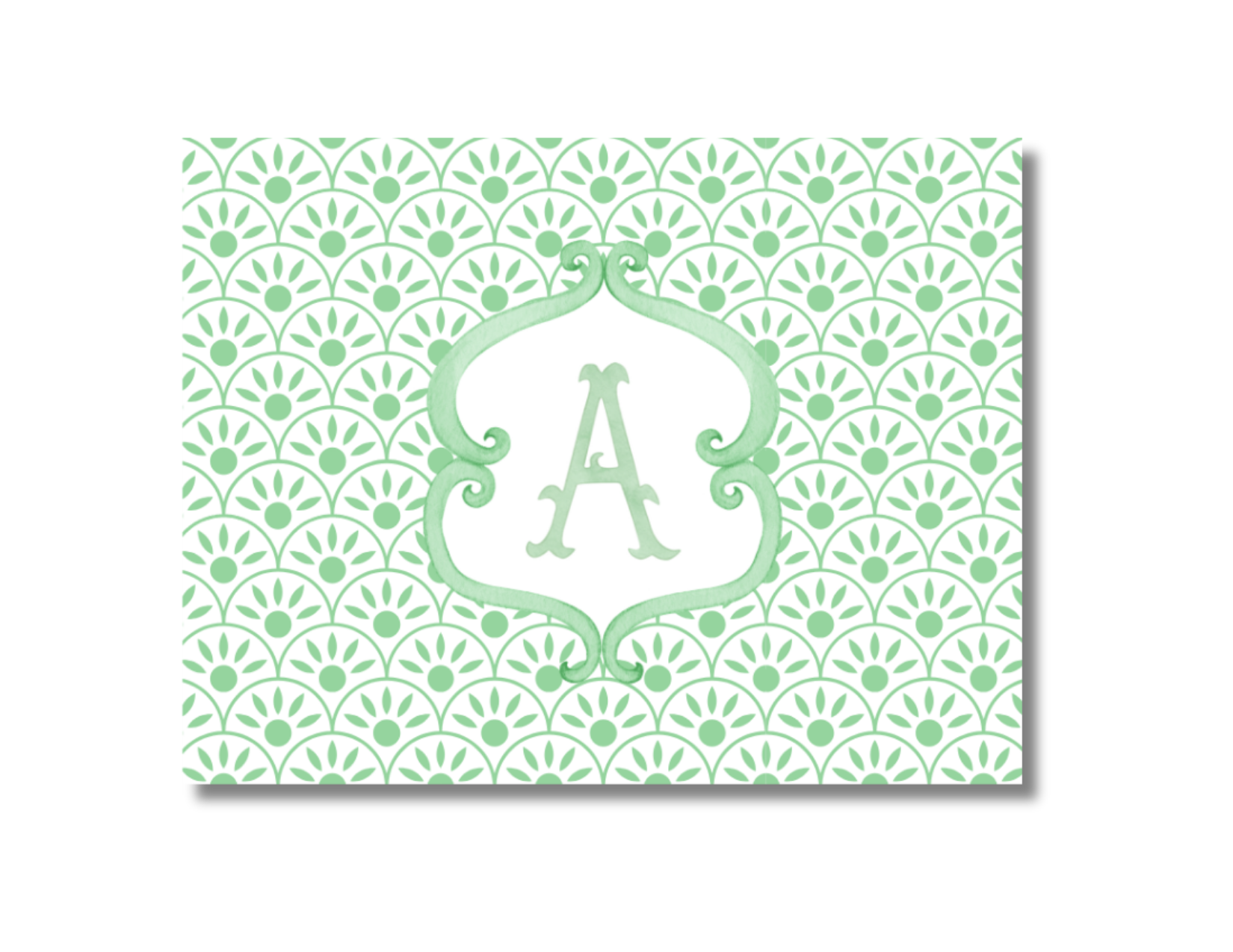 Lucky Green Flat Cards