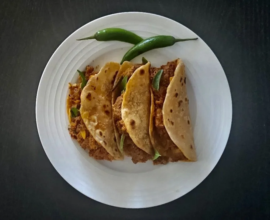 Pork Vindaloo - $3.00 each taco