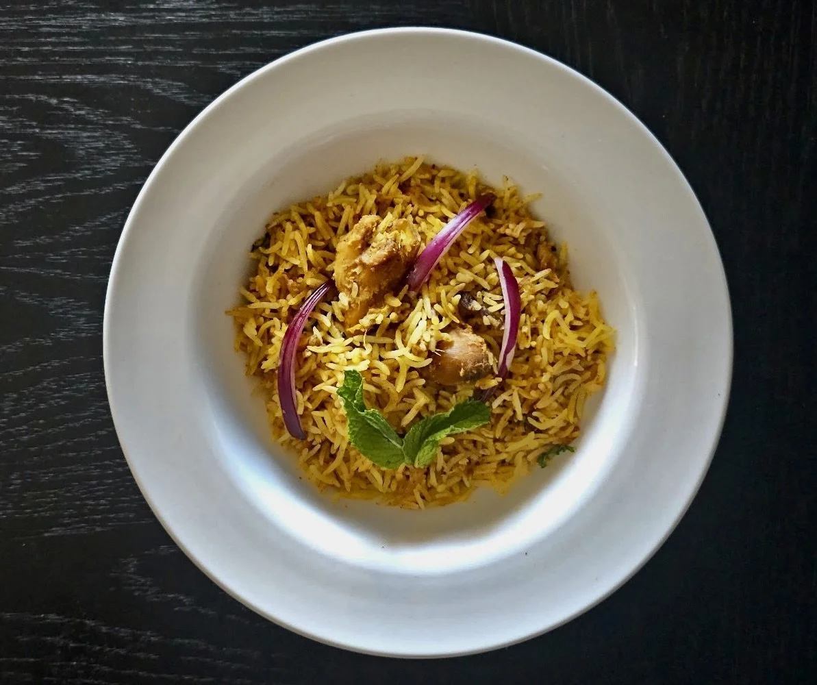 Chicken Biryani (Rice Dish) ($8.00 for 8 oz.)