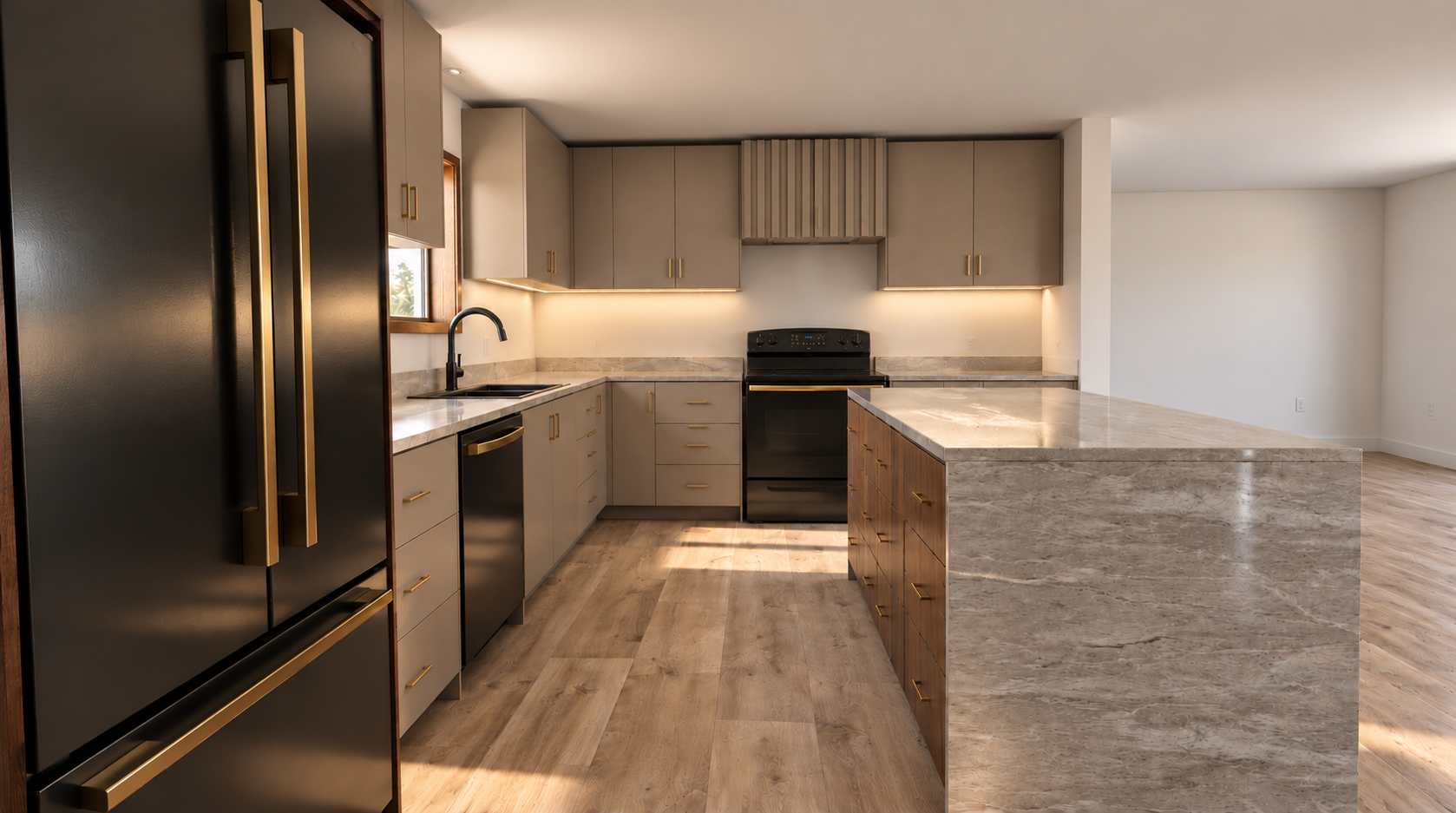 Warm Greige Kitchen with Brass Accents.png