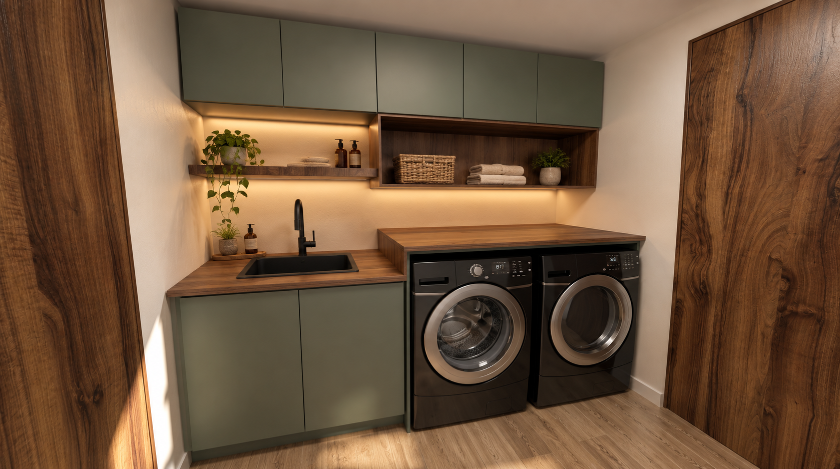 Warm Minimalist Laundry Room Retreat.png
