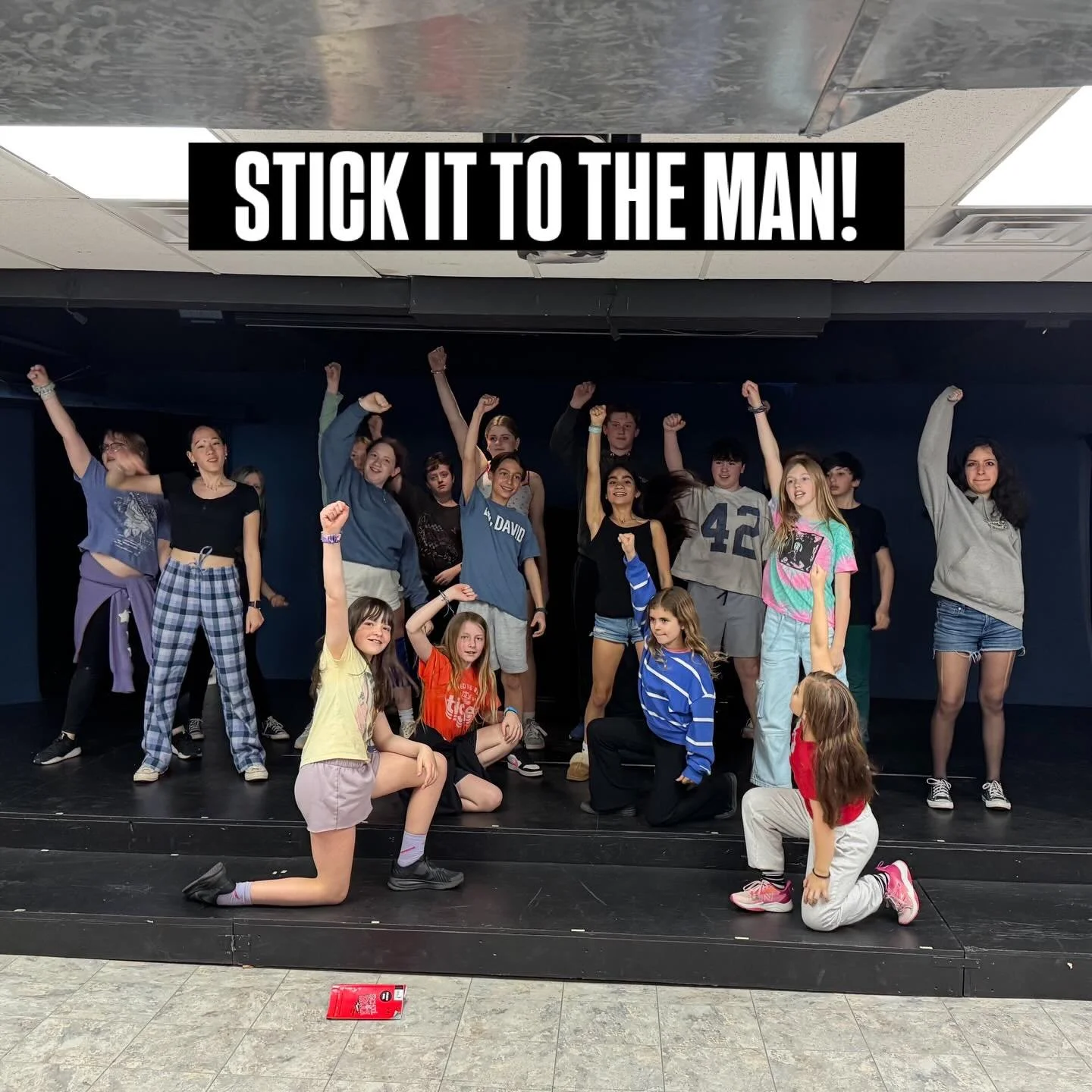 Rehearsals are on a roll! But next week, we&rsquo;re really gonna start rockin&rsquo;!

#crotonacademy #schoolofrock #schoolofrockmusical #kidstheater #kidsmusical
