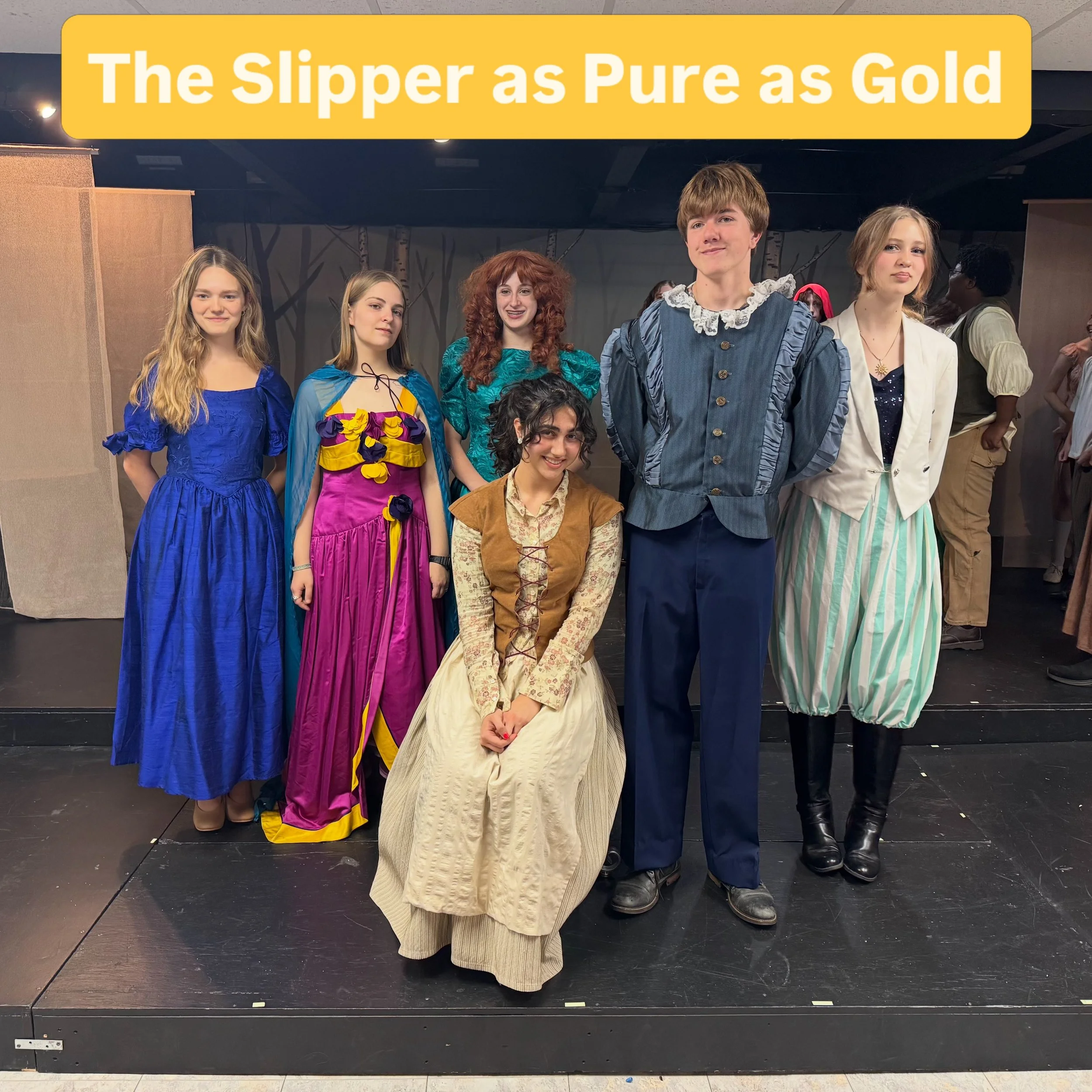 The Slipper as Pure as Gold.
Ticket link in bio!

#crotonacademy #intothewoods #teentheatre