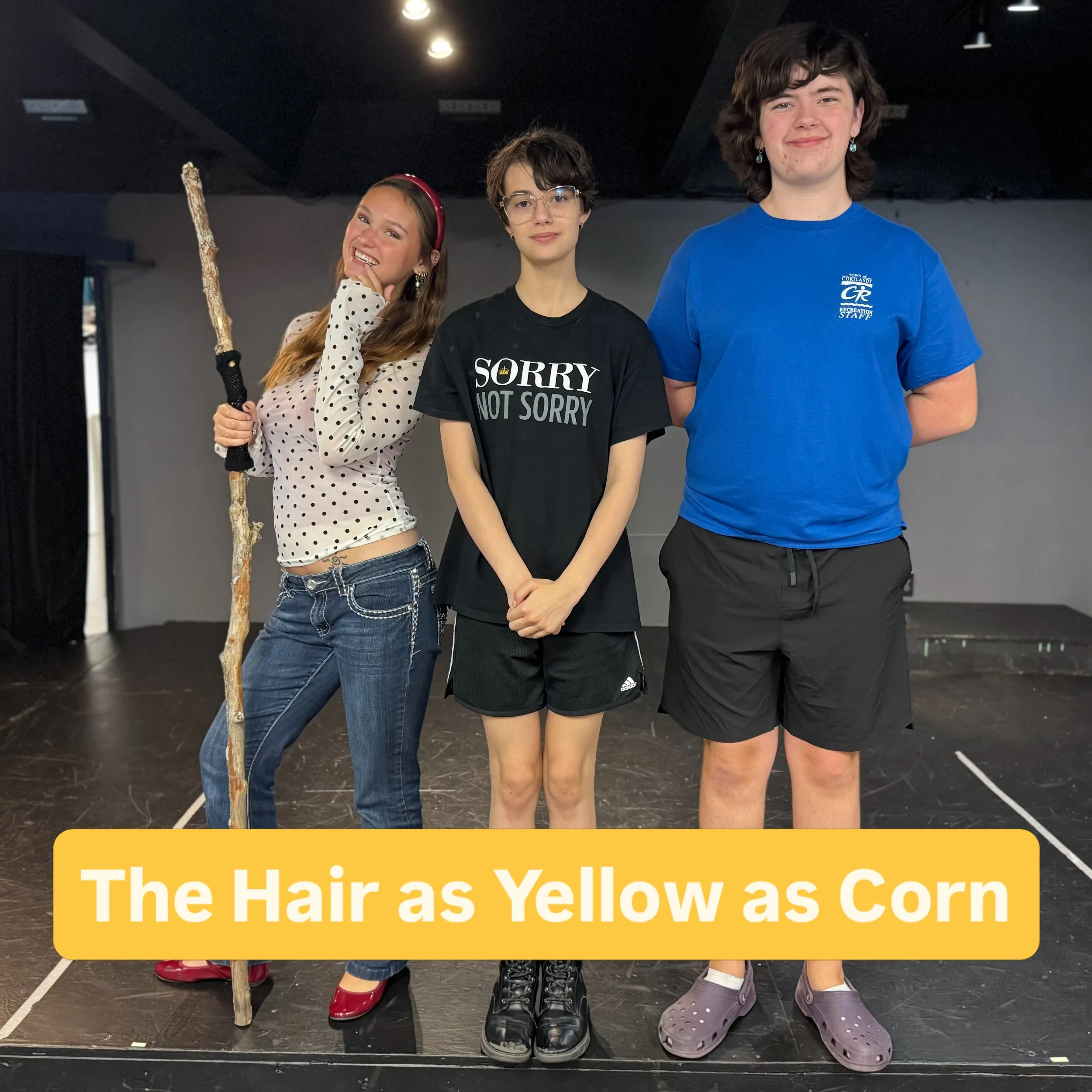 The Hair as Yellow as Corn.

Performances July 31st to August 2nd. Ticket link in bio!

#crotonacademy #intothewoods #teentheatre