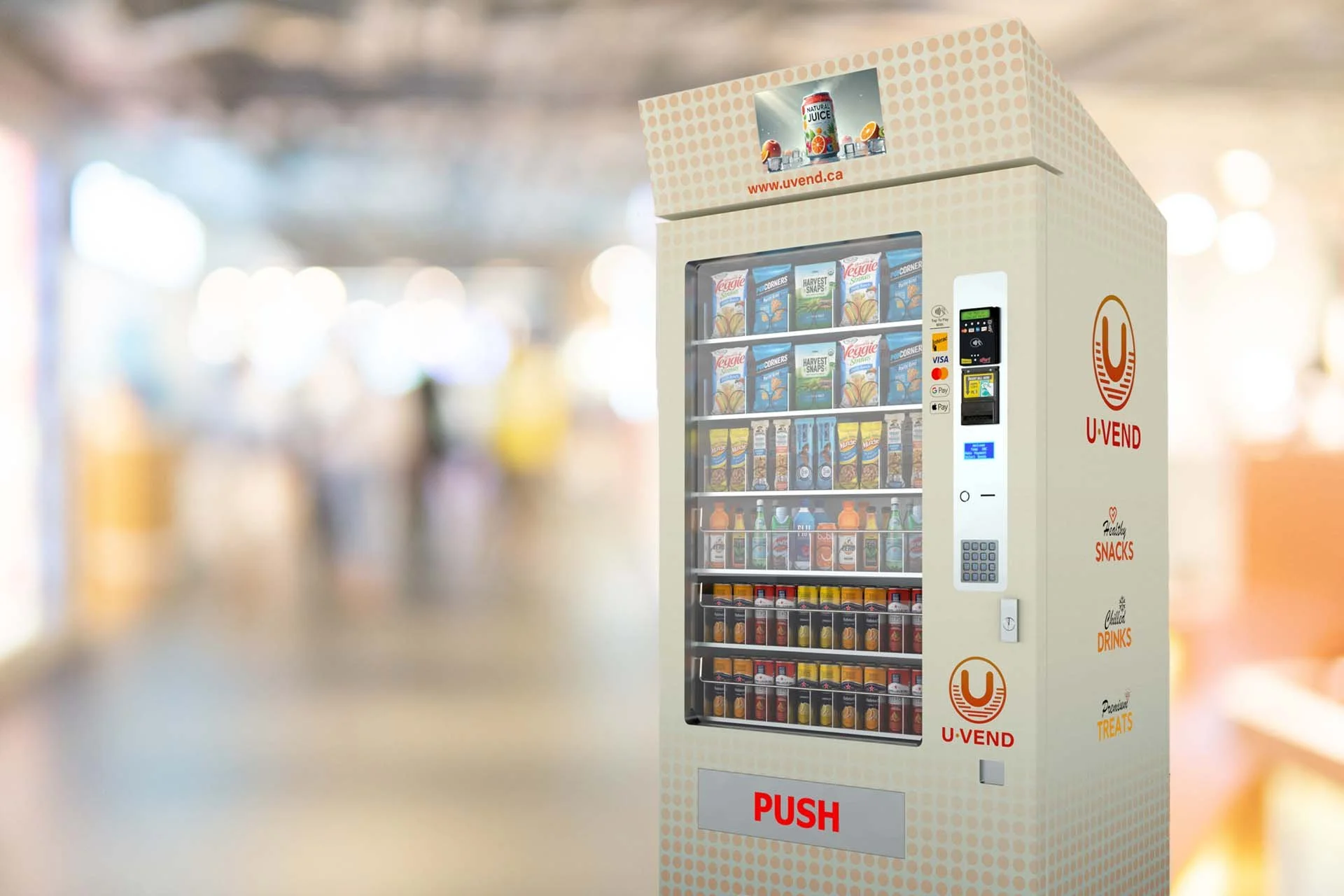 U-Vend 5 Smart Combo Vending Machine