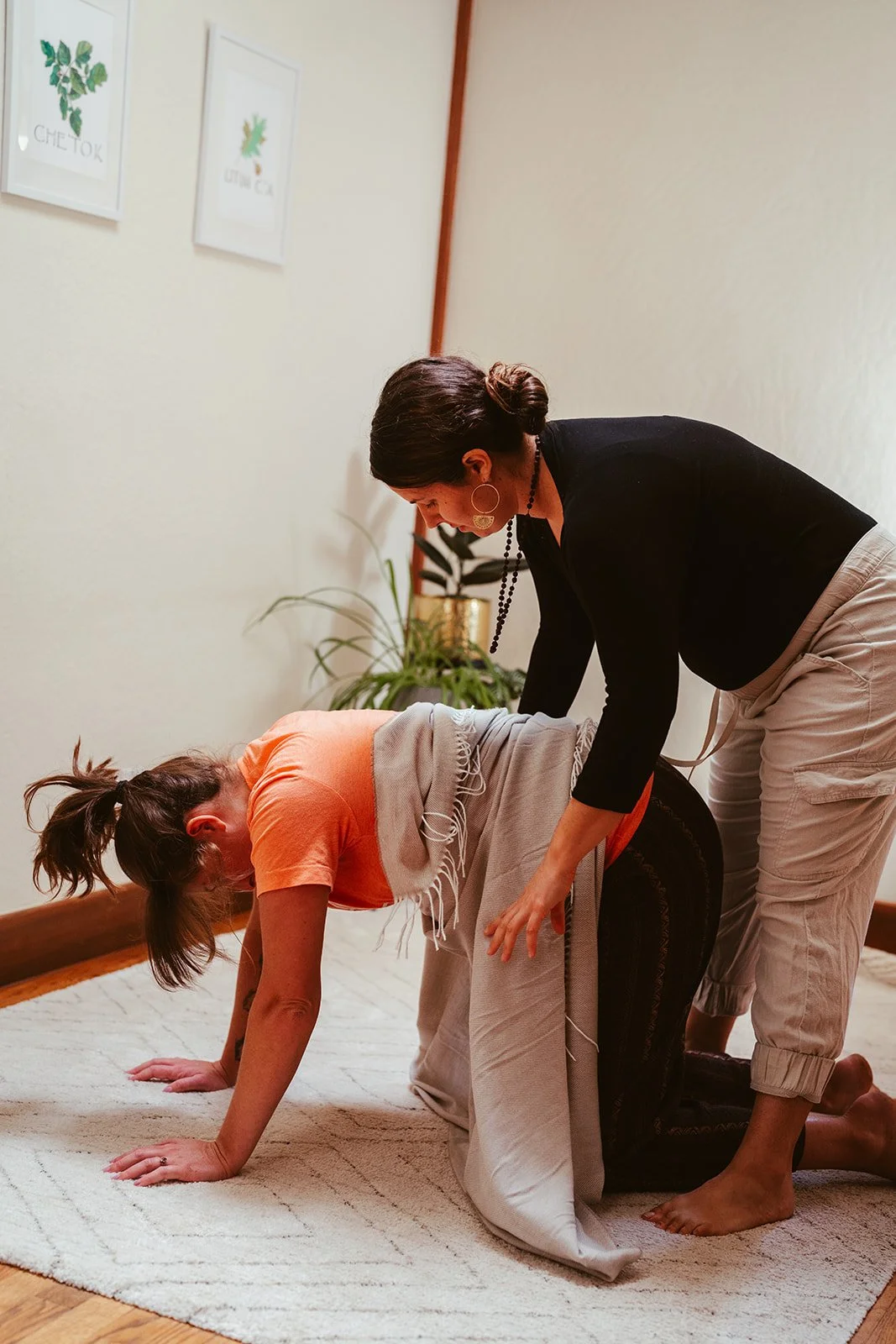 rebozo prenatal massage