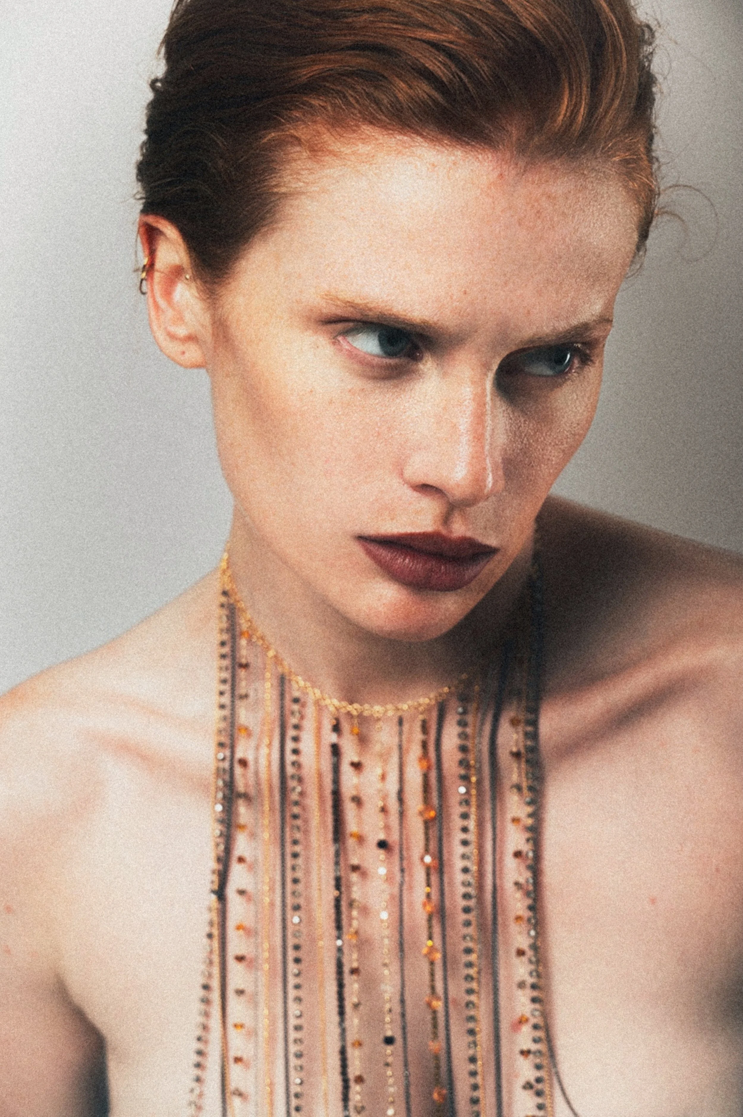 female model test shoot