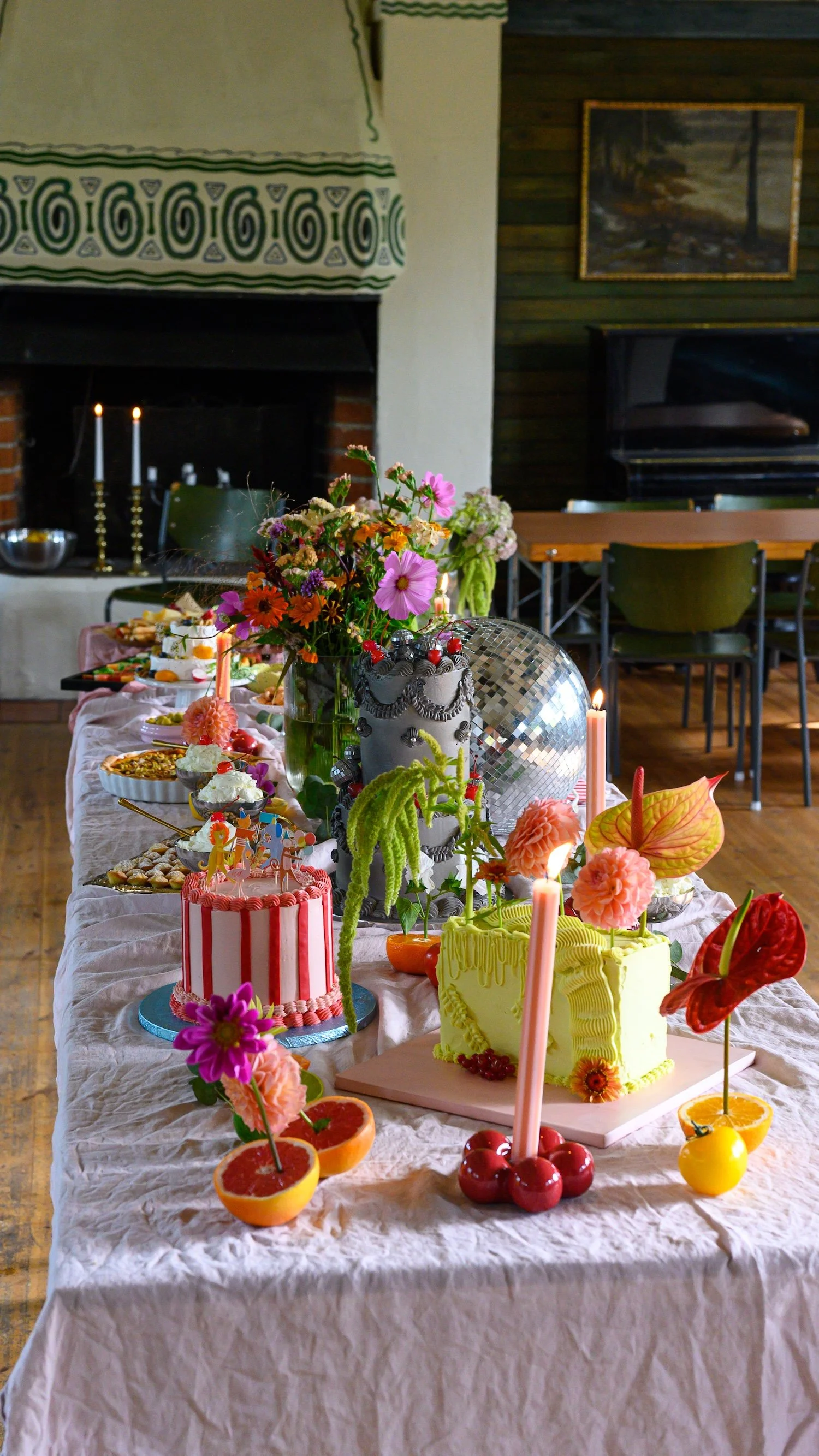 Birthday party cakes Stockholm