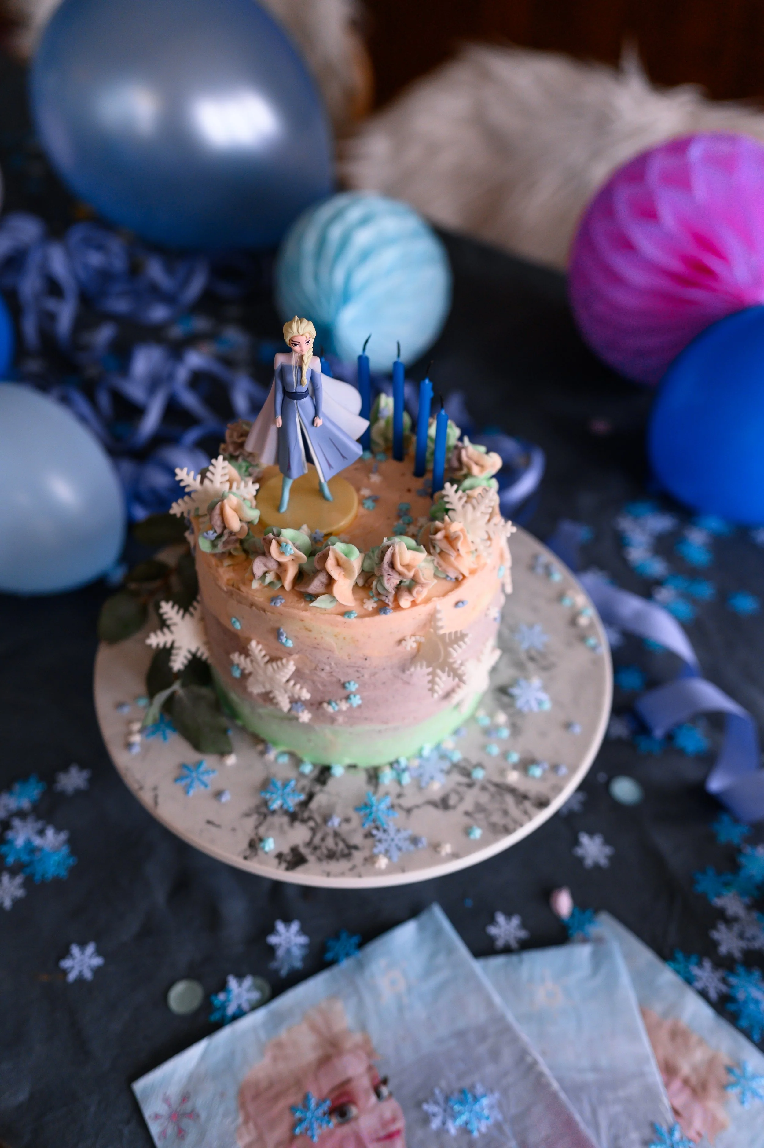 Frozen-Inspired Cake